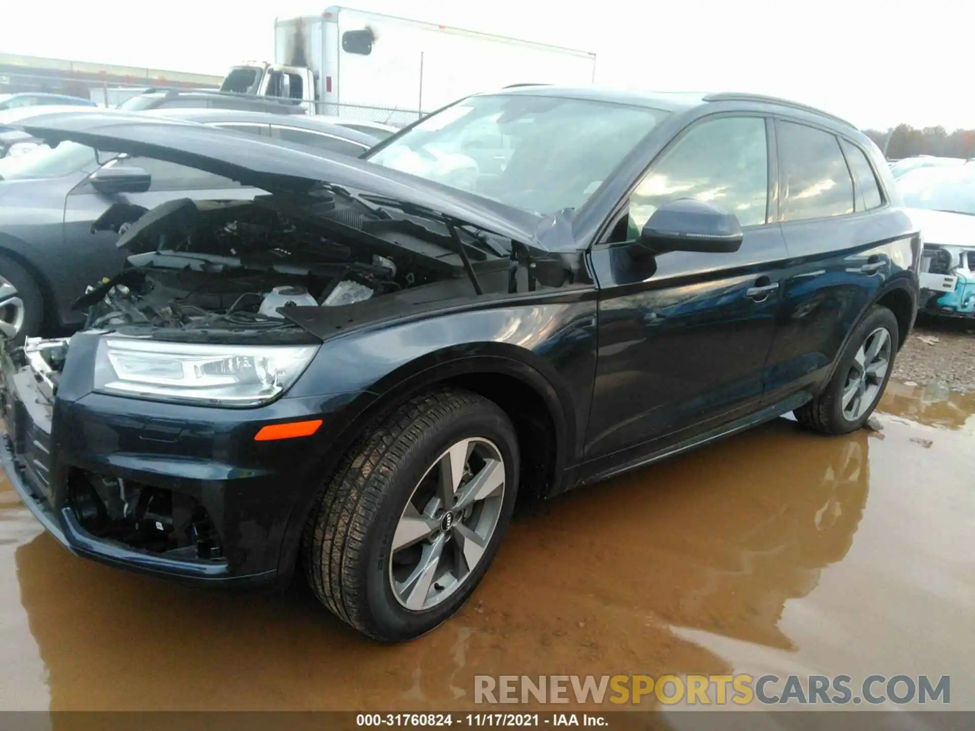 2 Photograph of a damaged car WA1ANAFYXL2101624 AUDI Q5 2020