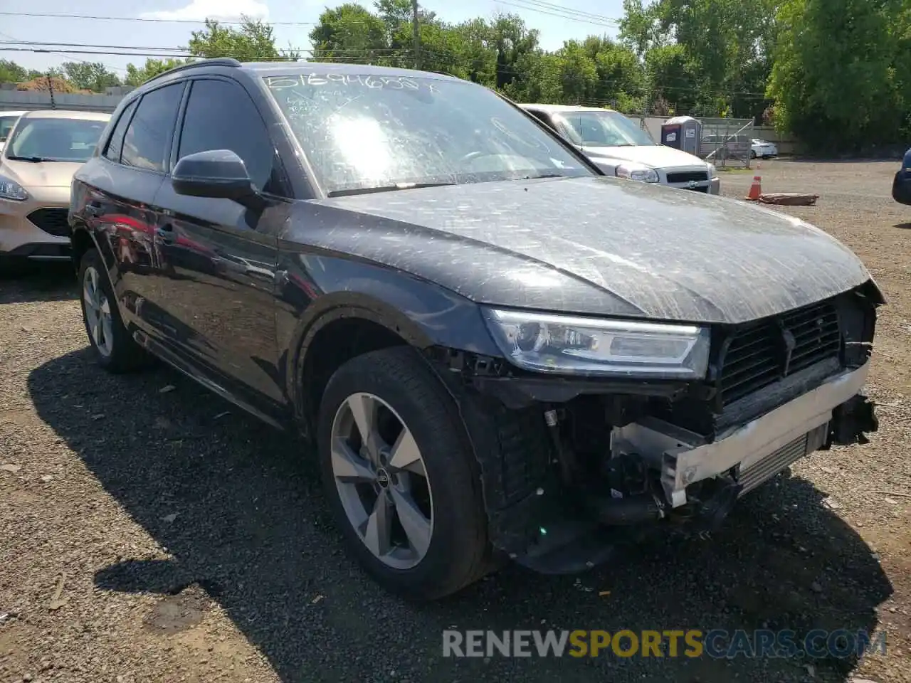 1 Photograph of a damaged car WA1ANAFYXL2123168 AUDI Q5 2020