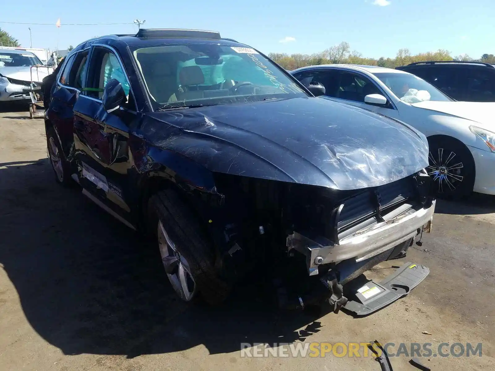 1 Photograph of a damaged car WA1BNAFY0L2004033 AUDI Q5 2020