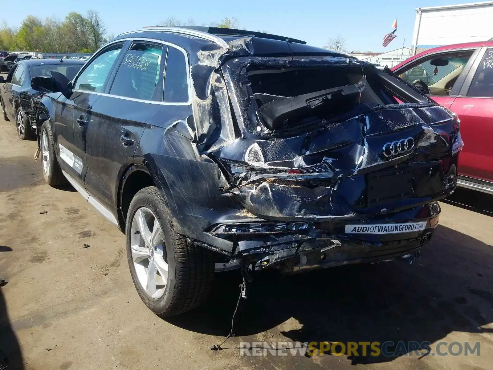 3 Фотография поврежденного автомобиля WA1BNAFY0L2004033 AUDI Q5 2020