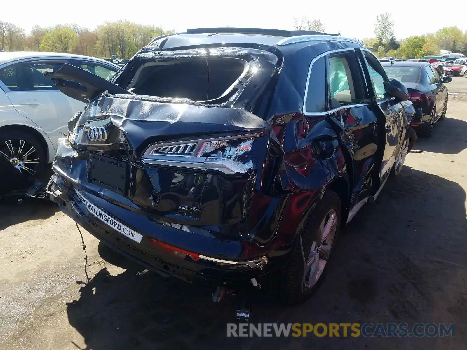 4 Photograph of a damaged car WA1BNAFY0L2004033 AUDI Q5 2020