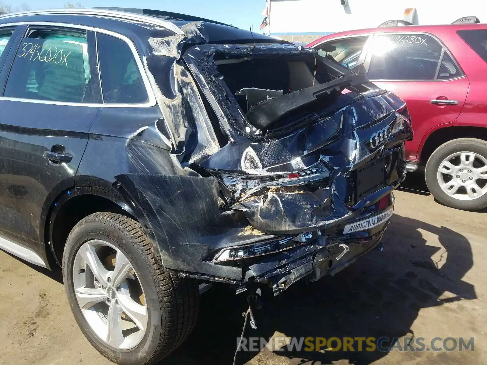 9 Photograph of a damaged car WA1BNAFY0L2004033 AUDI Q5 2020