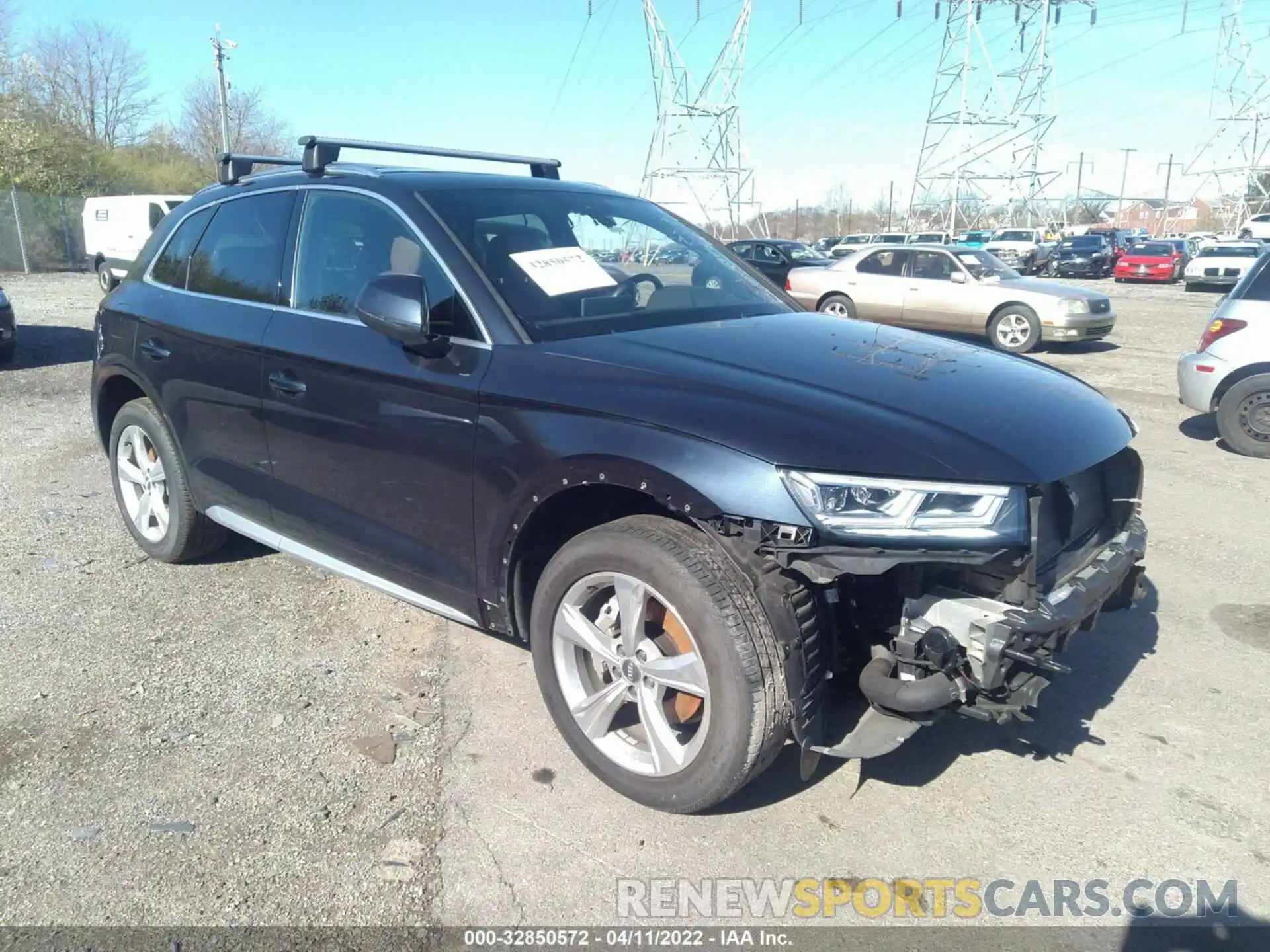 1 Фотография поврежденного автомобиля WA1BNAFY0L2007725 AUDI Q5 2020