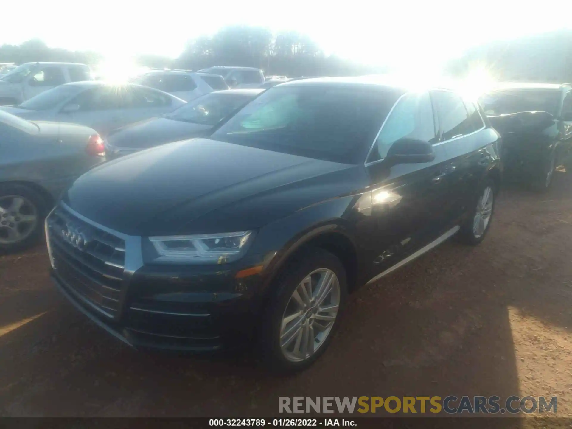 2 Фотография поврежденного автомобиля WA1BNAFY0L2013525 AUDI Q5 2020