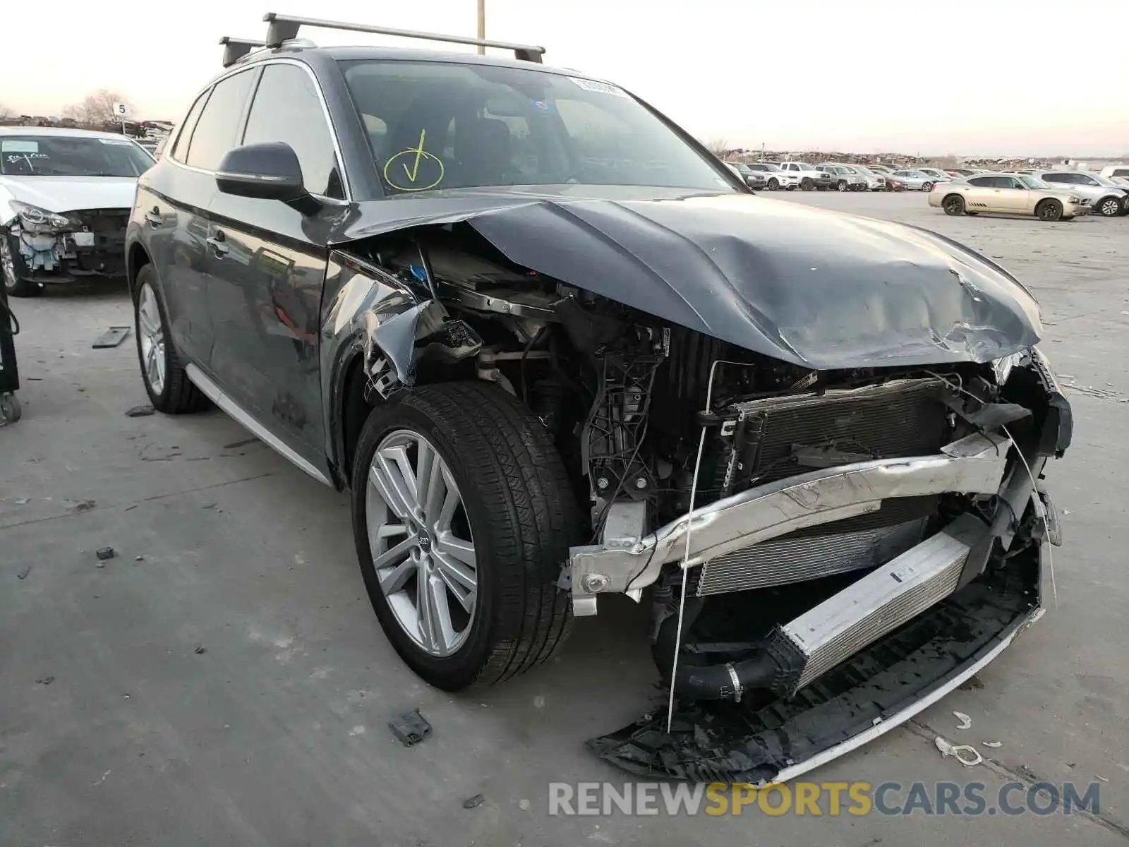 1 Photograph of a damaged car WA1BNAFY0L2018255 AUDI Q5 2020