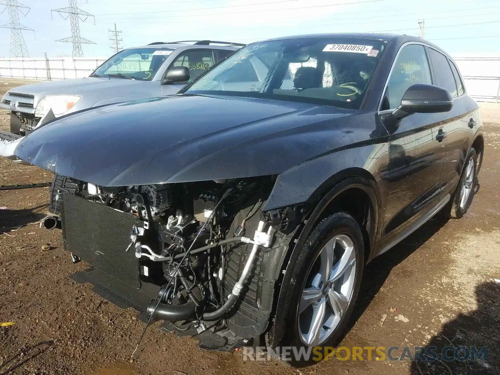 2 Photograph of a damaged car WA1BNAFY0L2023990 AUDI Q5 2020