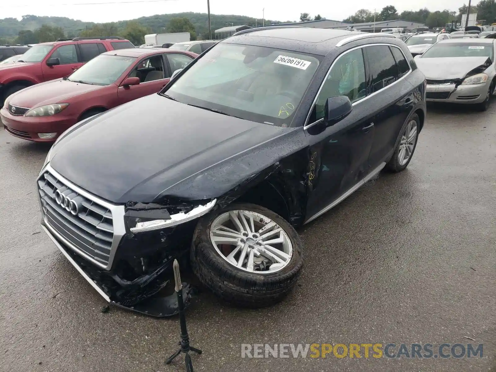 2 Photograph of a damaged car WA1BNAFY0L2032124 AUDI Q5 2020