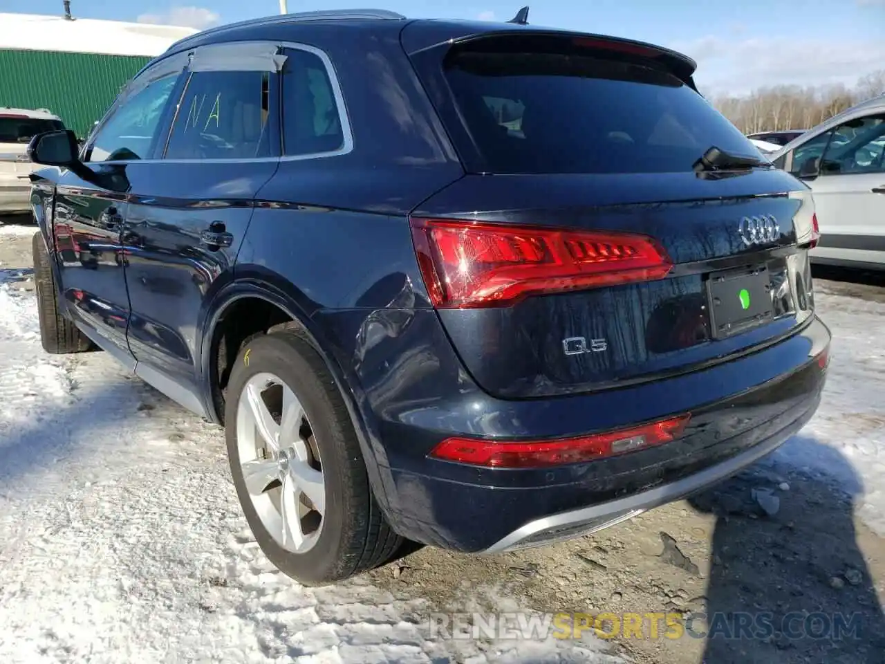 3 Фотография поврежденного автомобиля WA1BNAFY0L2035461 AUDI Q5 2020