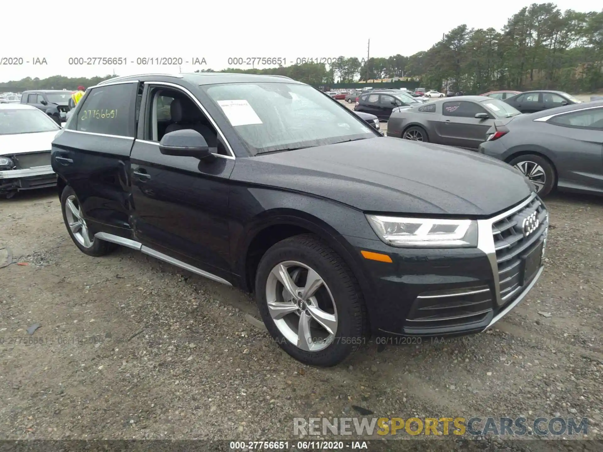 1 Фотография поврежденного автомобиля WA1BNAFY0L2035766 AUDI Q5 2020