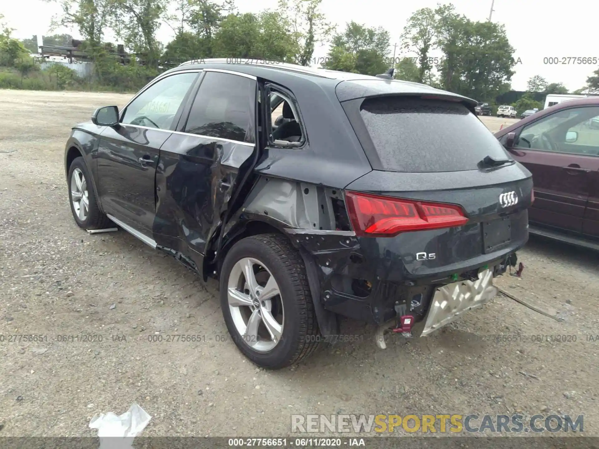 3 Фотография поврежденного автомобиля WA1BNAFY0L2035766 AUDI Q5 2020