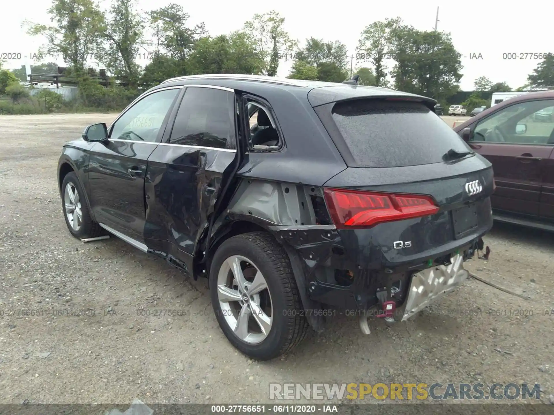 6 Фотография поврежденного автомобиля WA1BNAFY0L2035766 AUDI Q5 2020