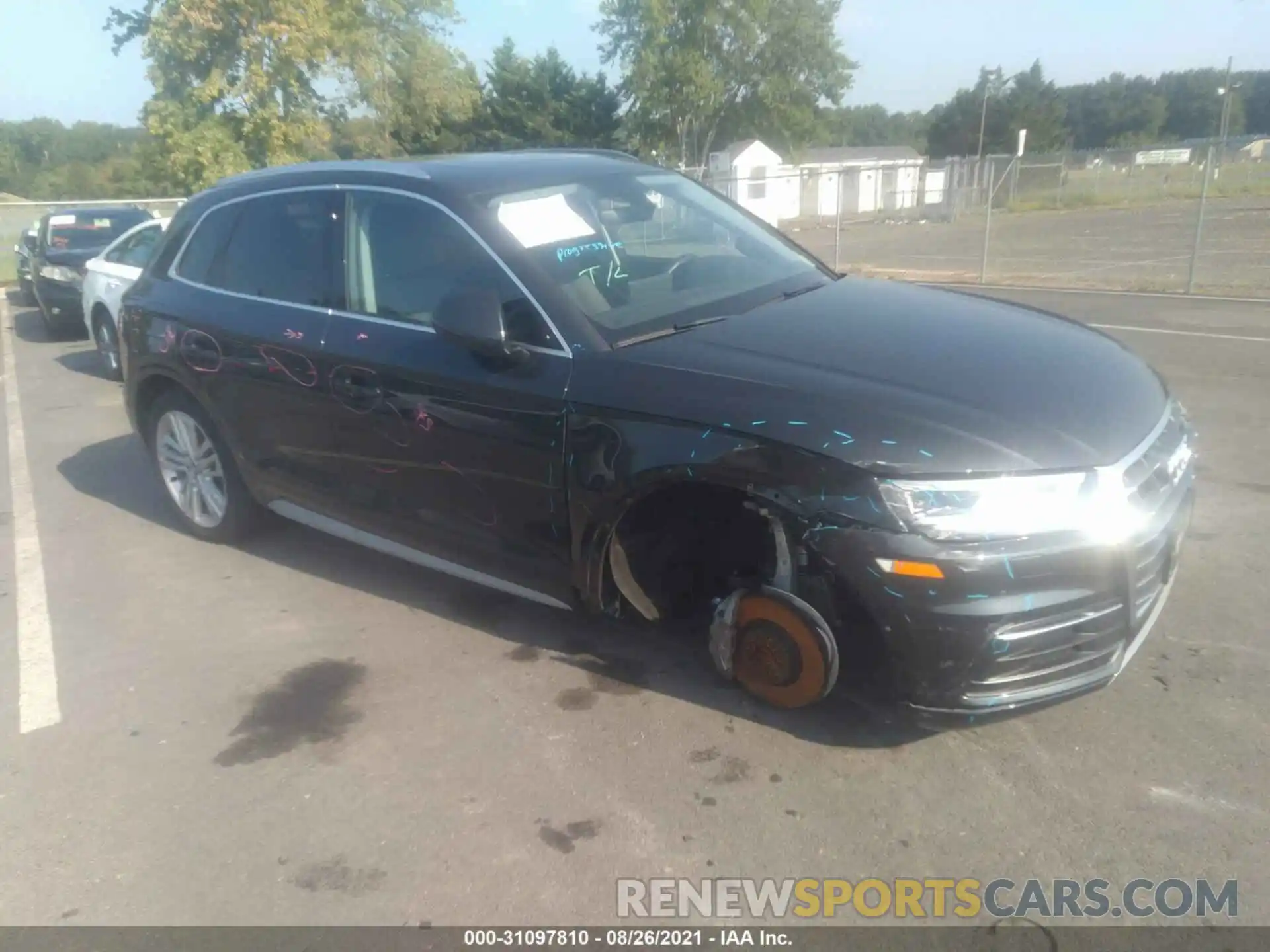 1 Photograph of a damaged car WA1BNAFY0L2038568 AUDI Q5 2020