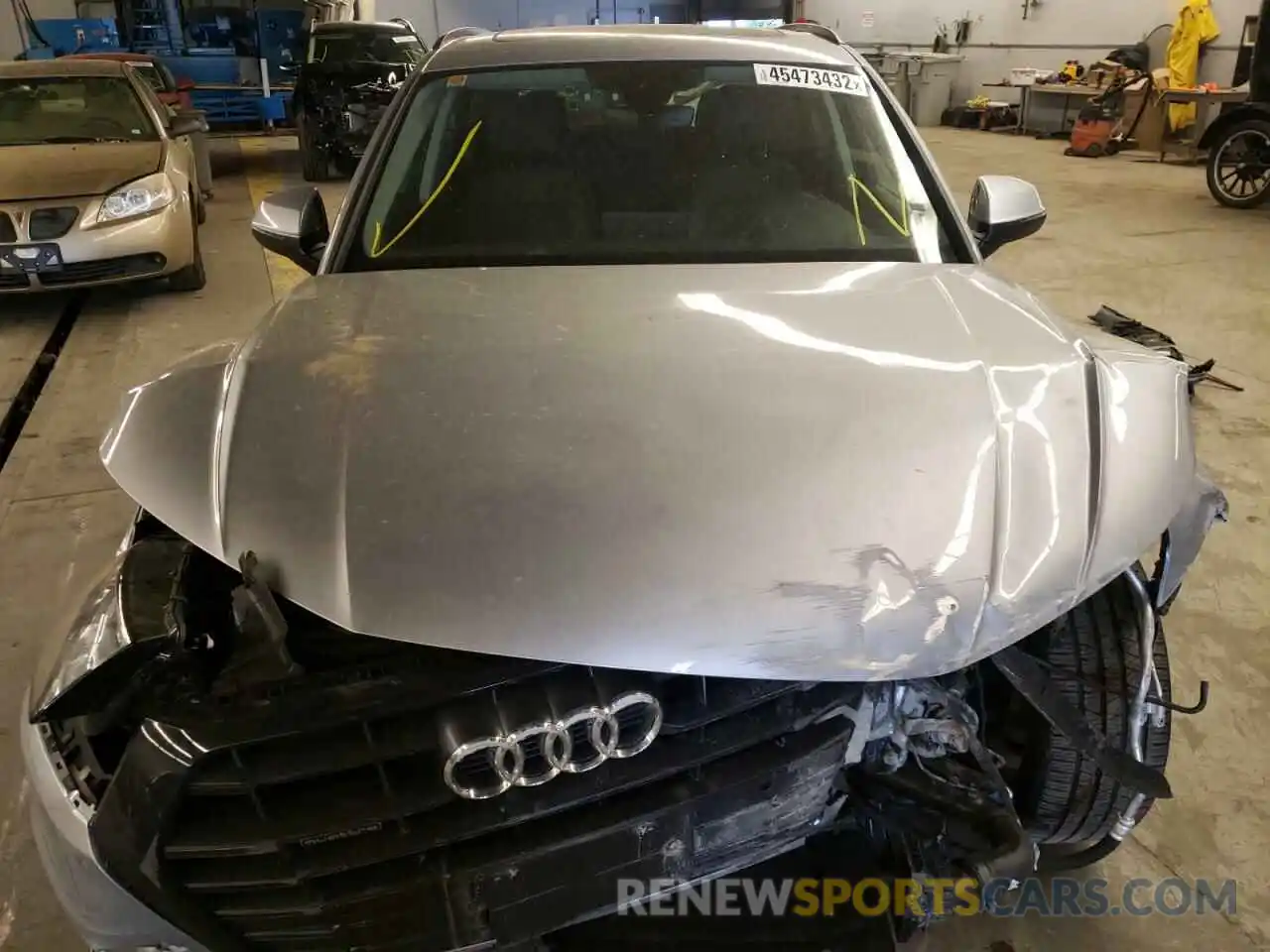 7 Фотография поврежденного автомобиля WA1BNAFY0L2049778 AUDI Q5 2020