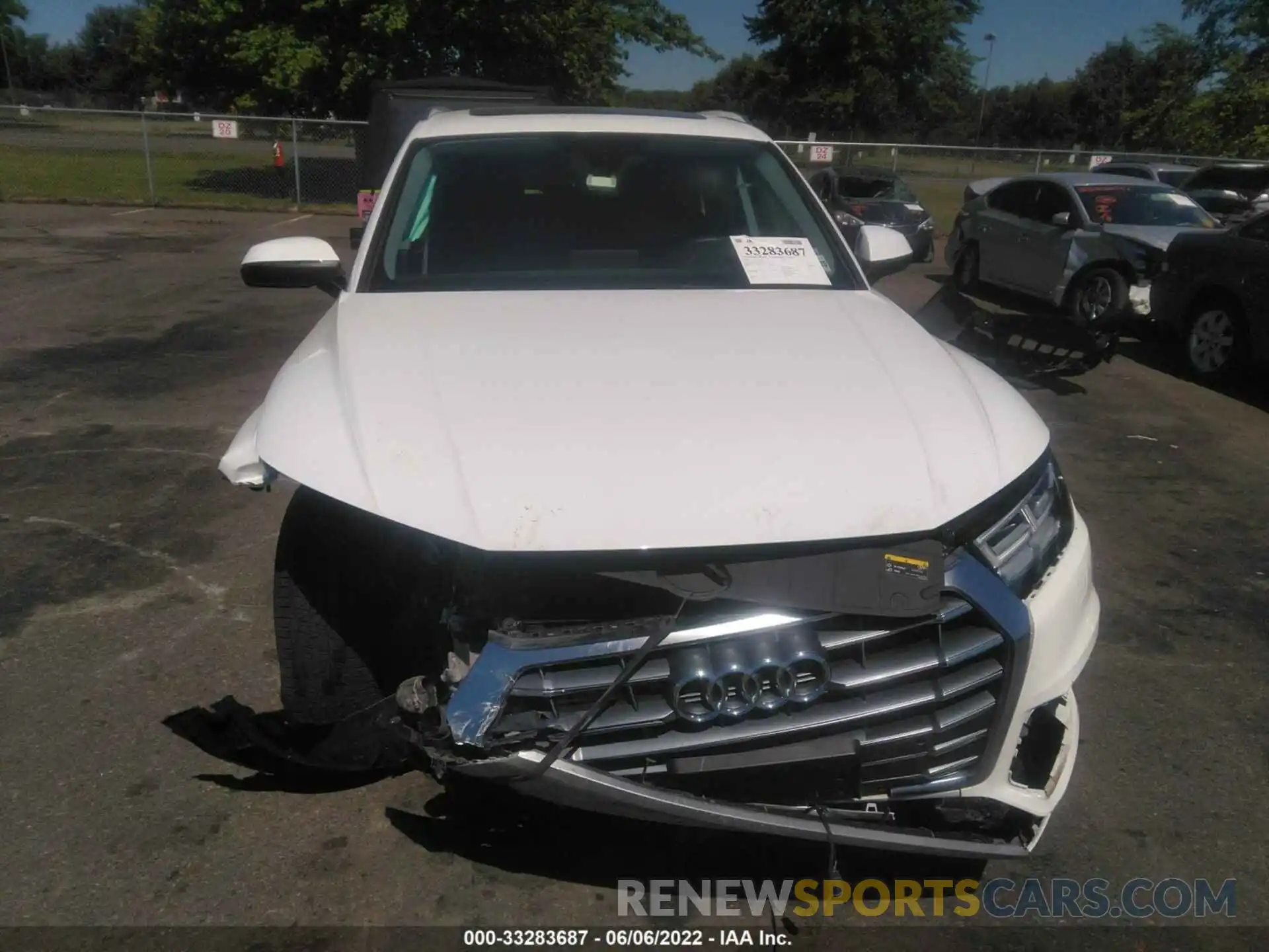 6 Photograph of a damaged car WA1BNAFY0L2057833 AUDI Q5 2020