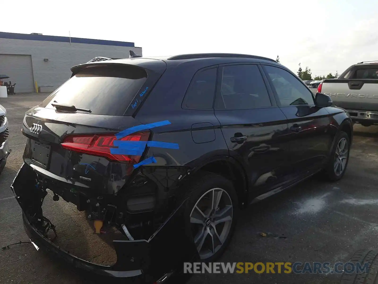 4 Фотография поврежденного автомобиля WA1BNAFY0L2063194 AUDI Q5 2020