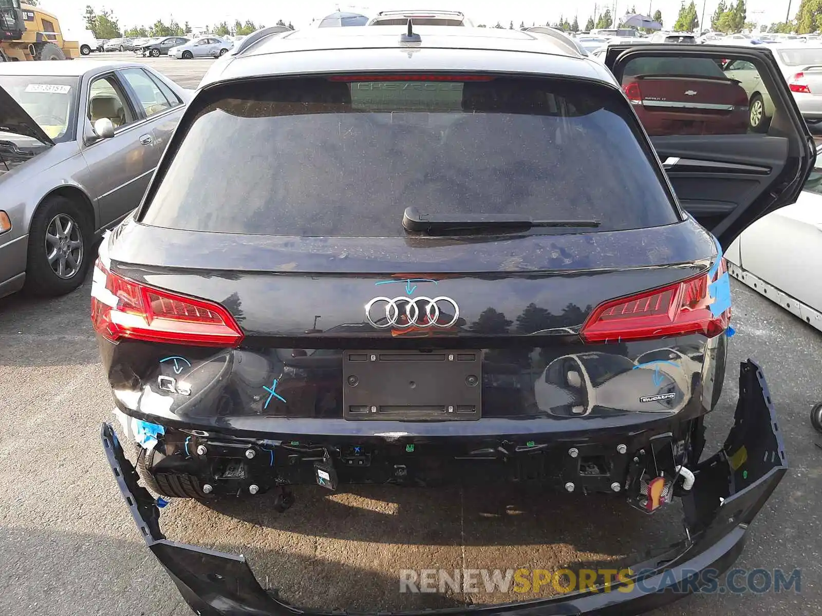 9 Фотография поврежденного автомобиля WA1BNAFY0L2063194 AUDI Q5 2020