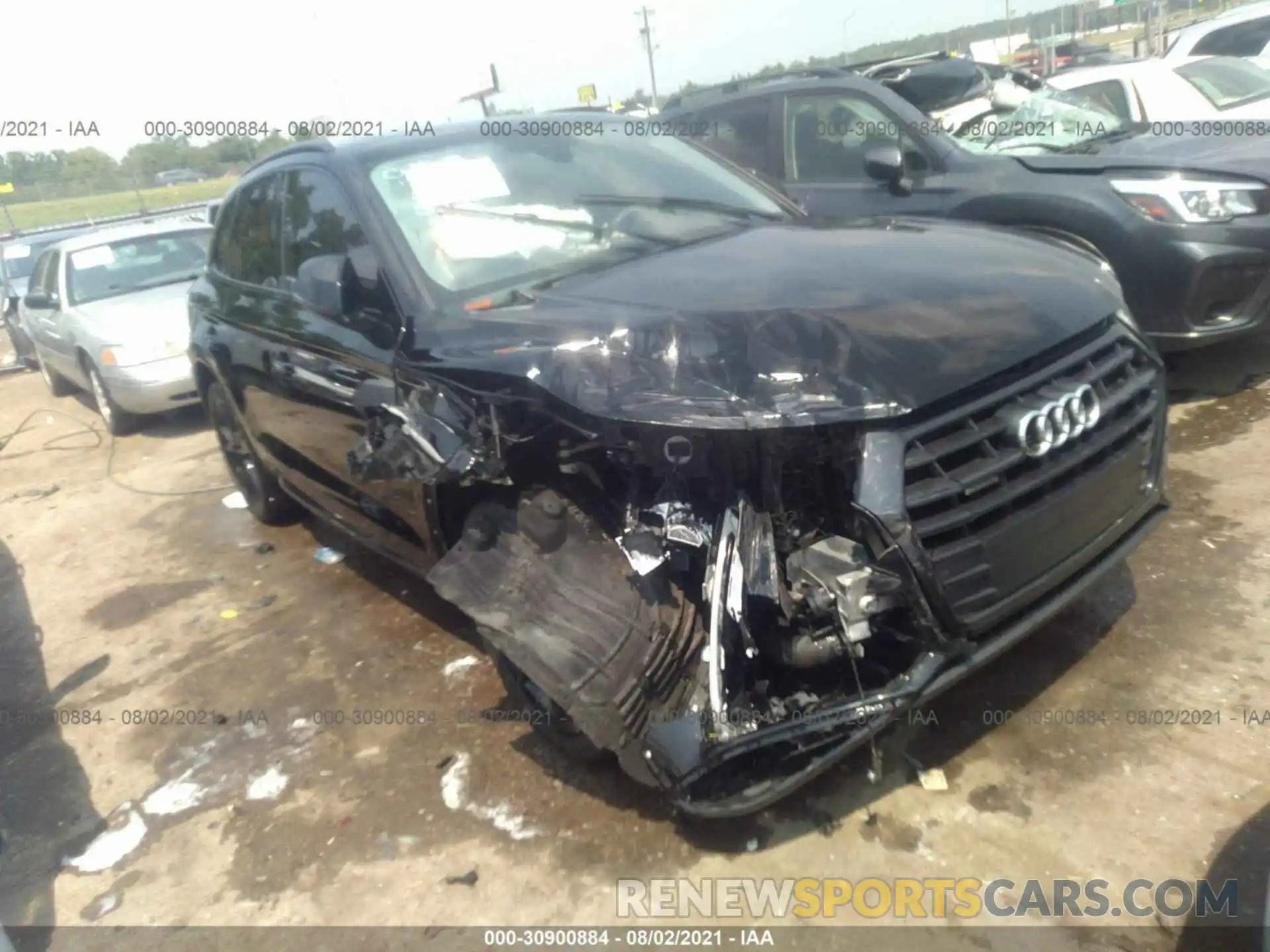 1 Photograph of a damaged car WA1BNAFY1L2023738 AUDI Q5 2020