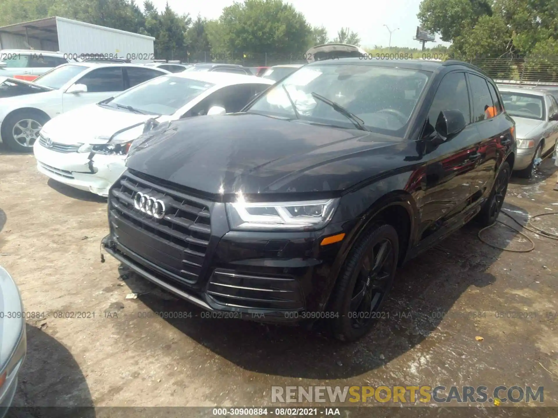 2 Фотография поврежденного автомобиля WA1BNAFY1L2023738 AUDI Q5 2020