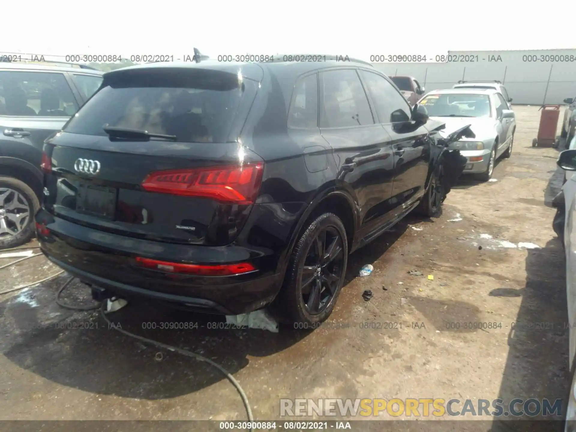 4 Фотография поврежденного автомобиля WA1BNAFY1L2023738 AUDI Q5 2020