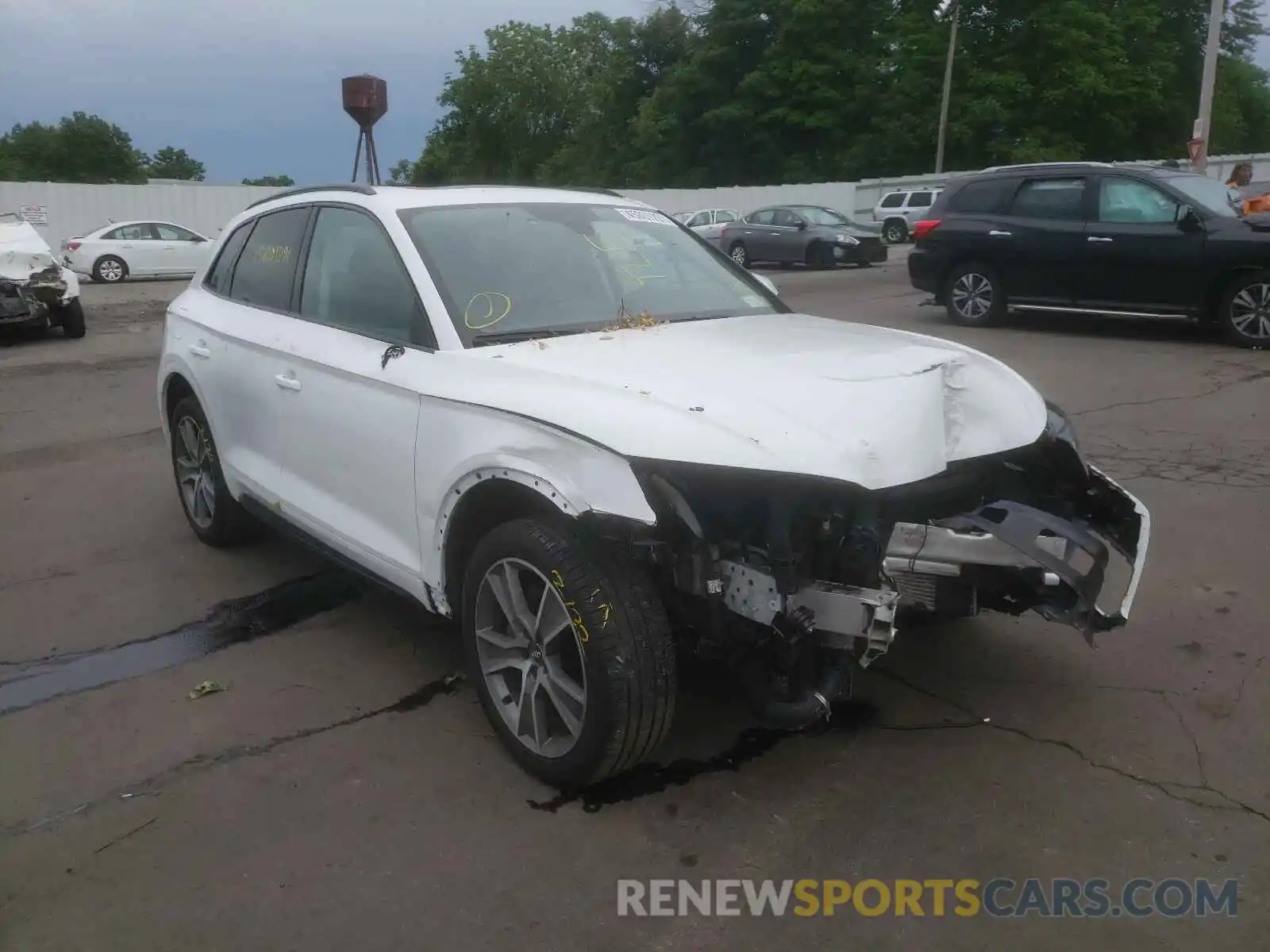 1 Photograph of a damaged car WA1BNAFY1L2053760 AUDI Q5 2020