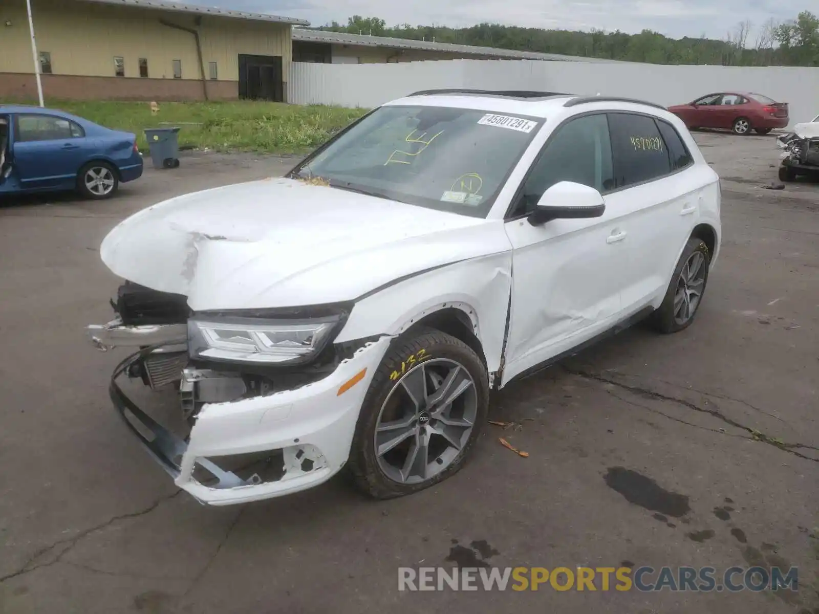 2 Photograph of a damaged car WA1BNAFY1L2053760 AUDI Q5 2020