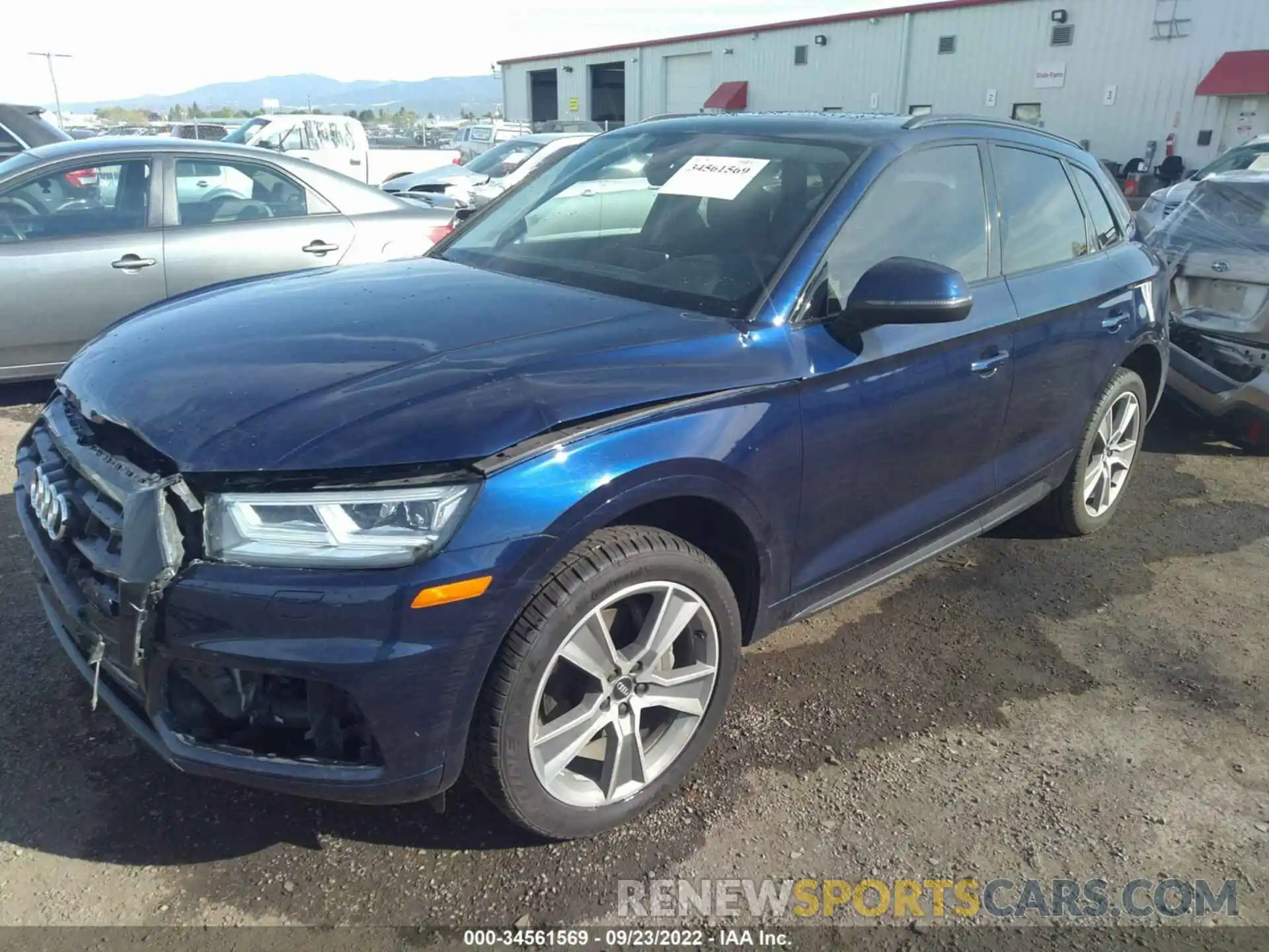 2 Photograph of a damaged car WA1BNAFY1L2069764 AUDI Q5 2020