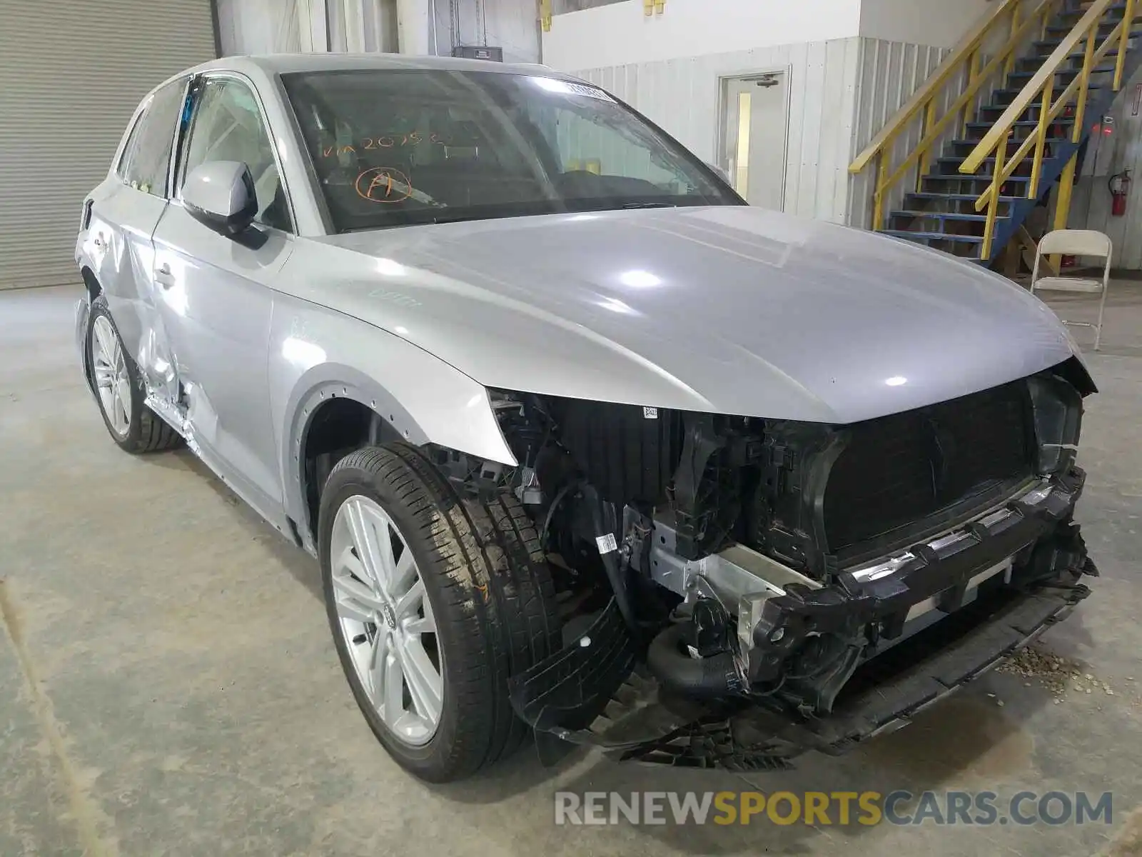 1 Photograph of a damaged car WA1BNAFY1L2075323 AUDI Q5 2020