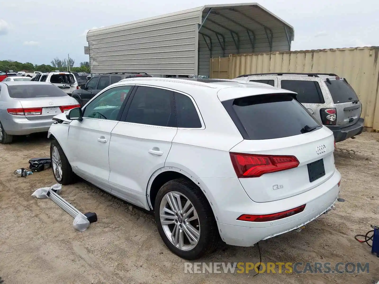 3 Фотография поврежденного автомобиля WA1BNAFY2L2000646 AUDI Q5 2020