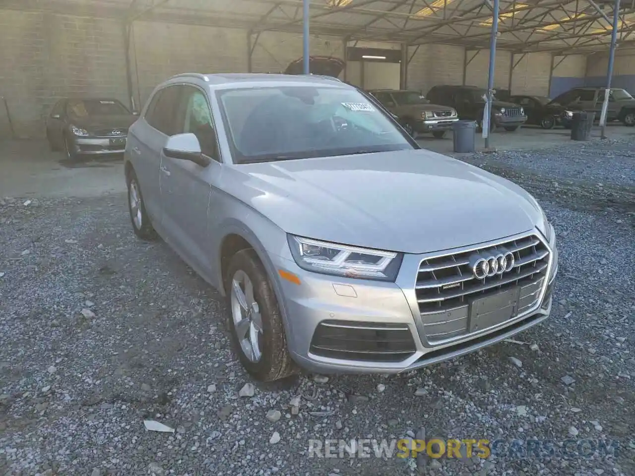 1 Photograph of a damaged car WA1BNAFY2L2010450 AUDI Q5 2020