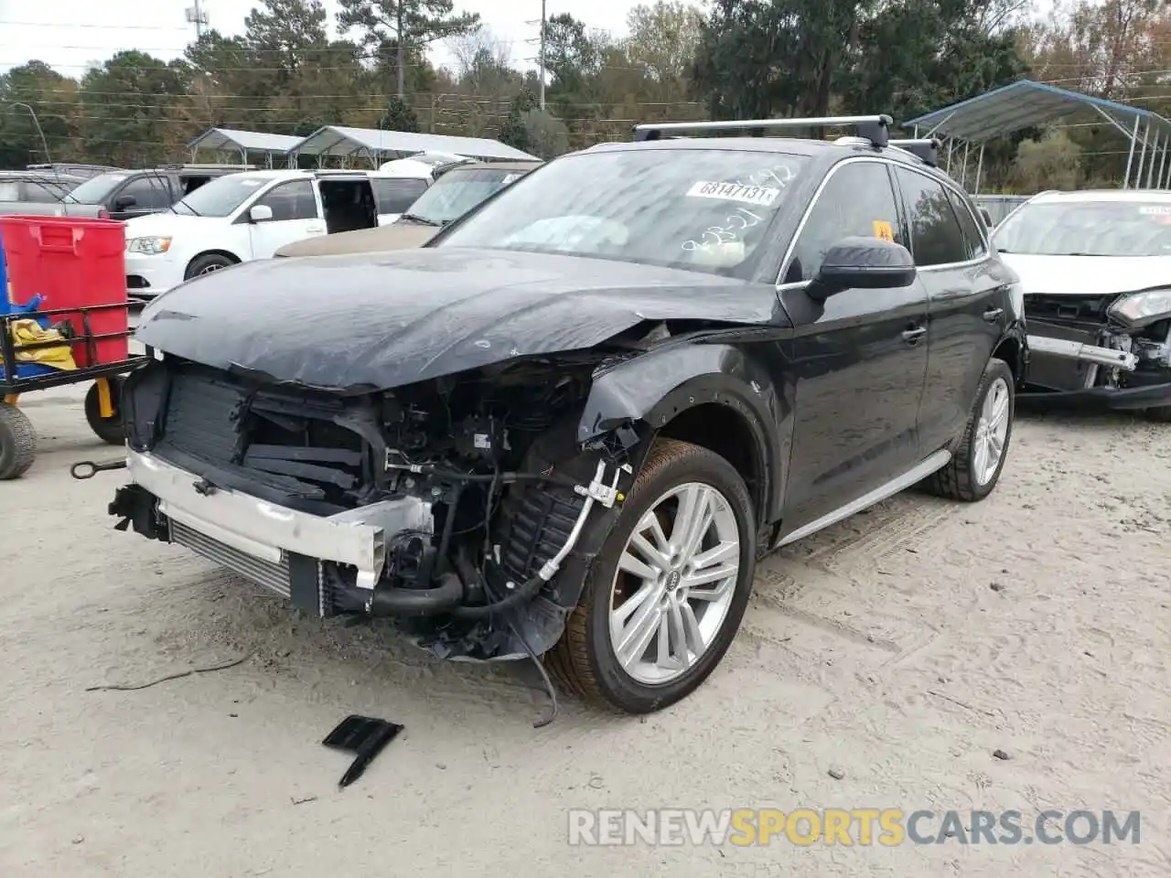 2 Photograph of a damaged car WA1BNAFY2L2014692 AUDI Q5 2020