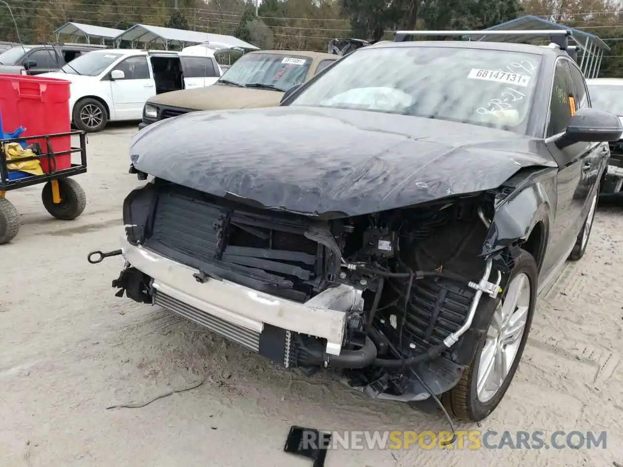 9 Photograph of a damaged car WA1BNAFY2L2014692 AUDI Q5 2020