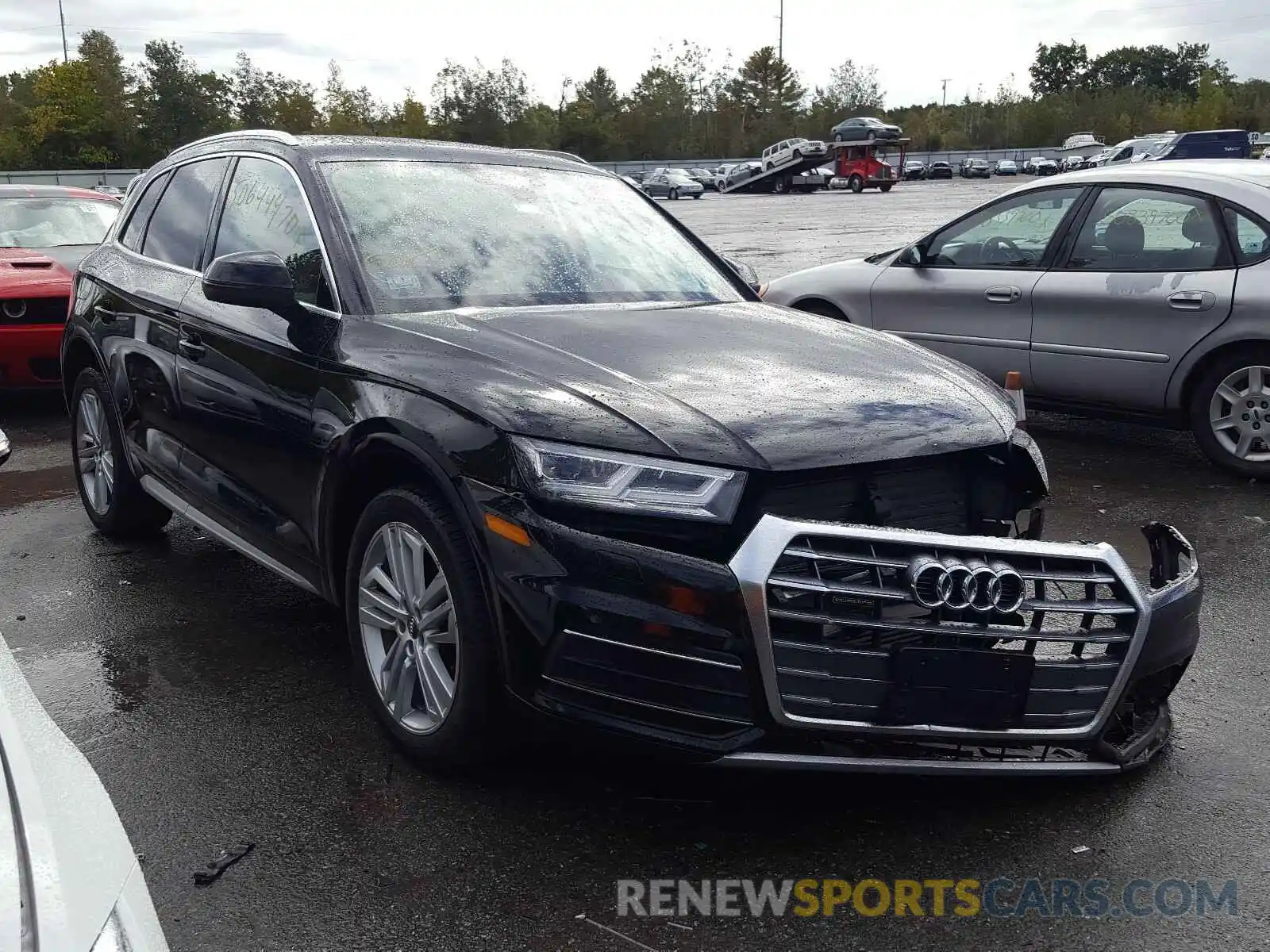 1 Photograph of a damaged car WA1BNAFY2L2018502 AUDI Q5 2020