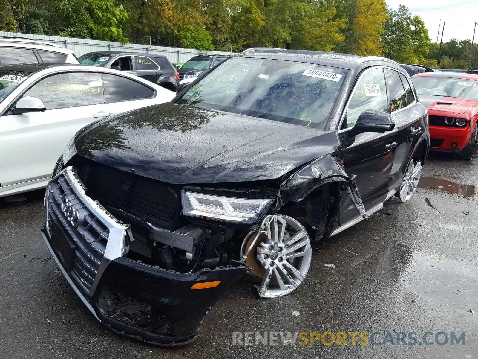 2 Photograph of a damaged car WA1BNAFY2L2018502 AUDI Q5 2020