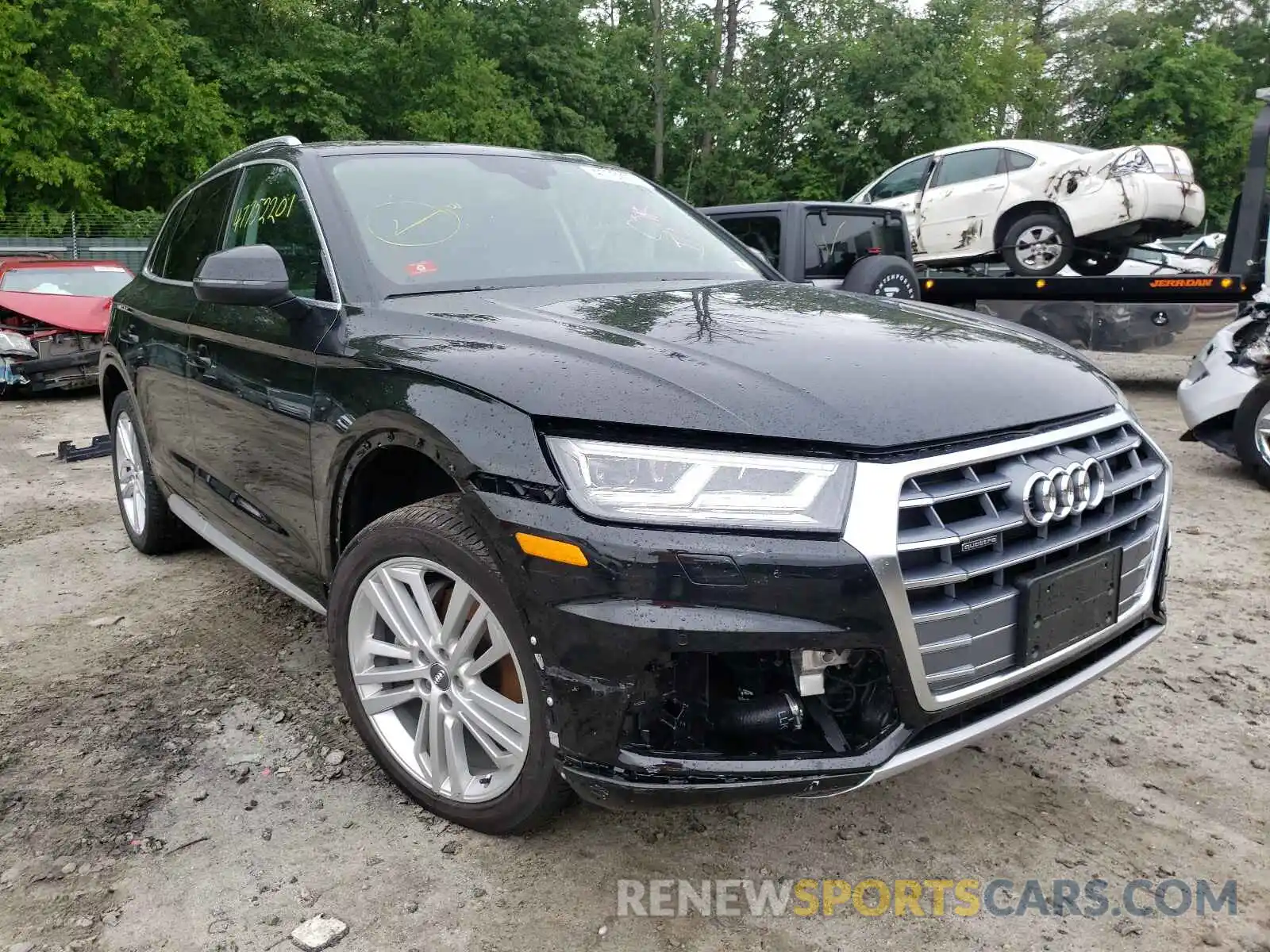 1 Photograph of a damaged car WA1BNAFY2L2018533 AUDI Q5 2020