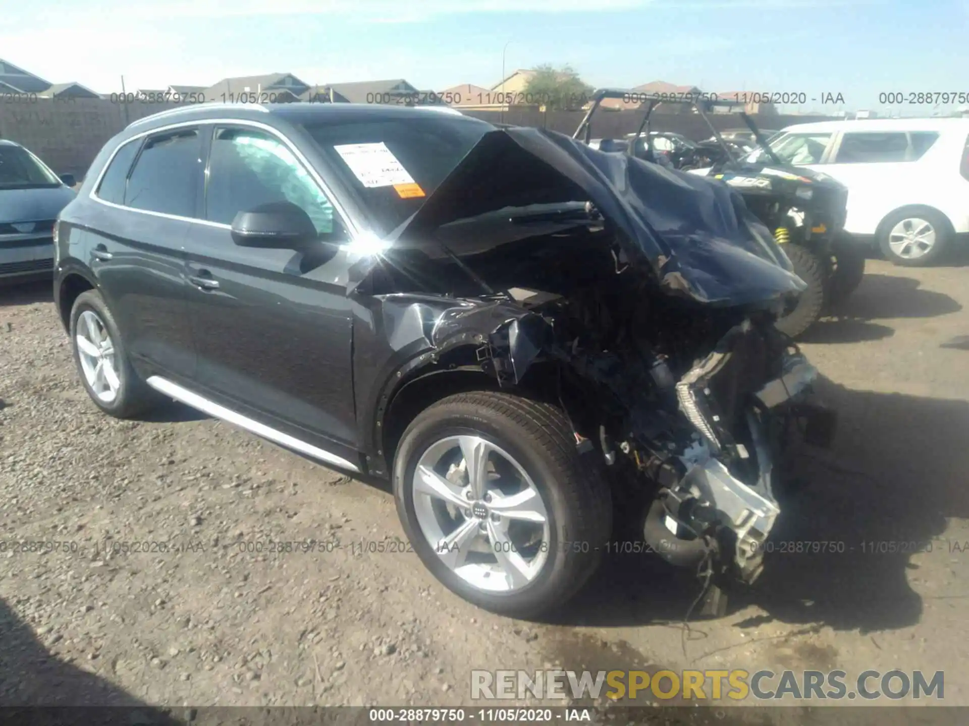 1 Photograph of a damaged car WA1BNAFY2L2032898 AUDI Q5 2020