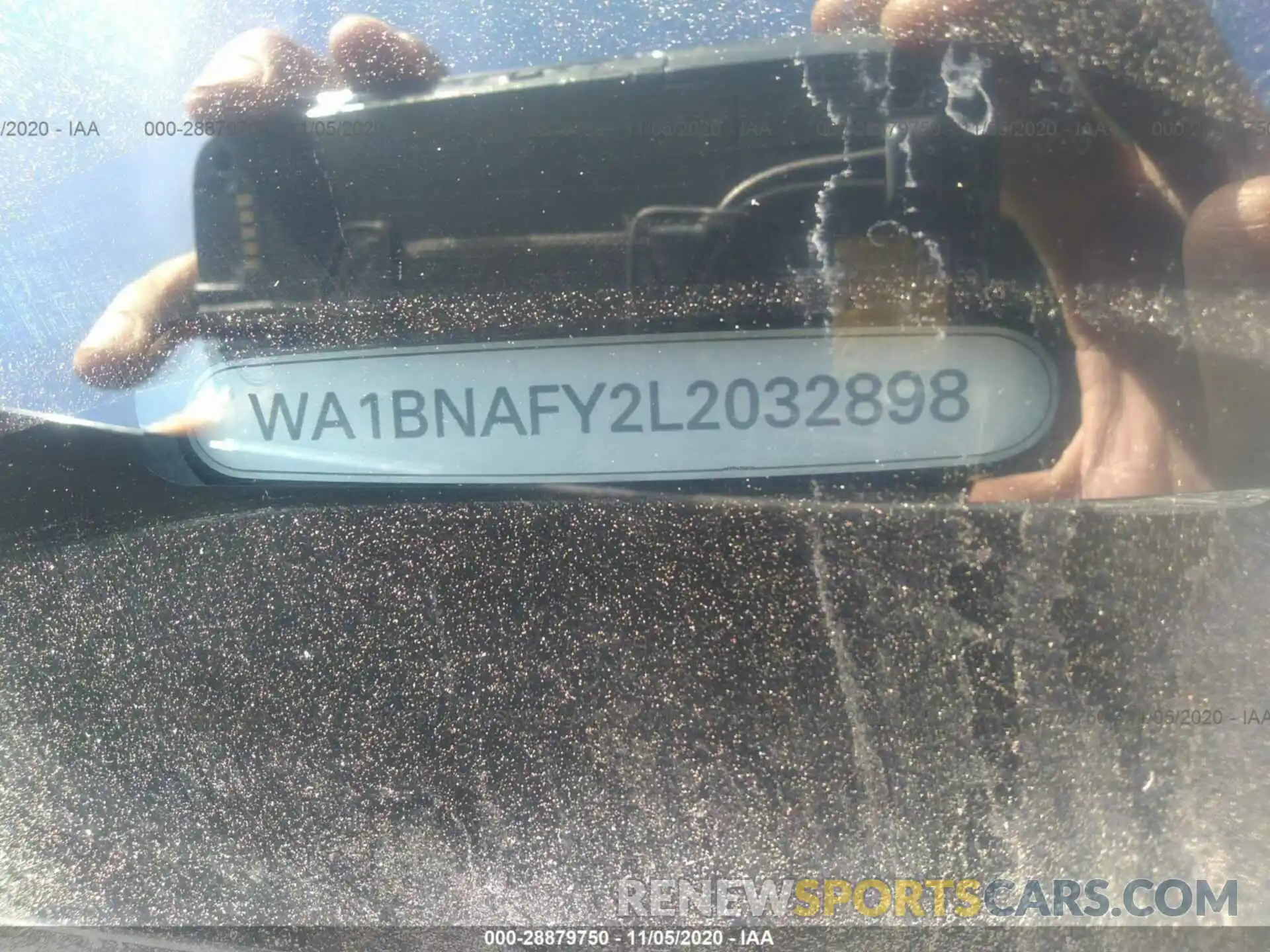 9 Фотография поврежденного автомобиля WA1BNAFY2L2032898 AUDI Q5 2020