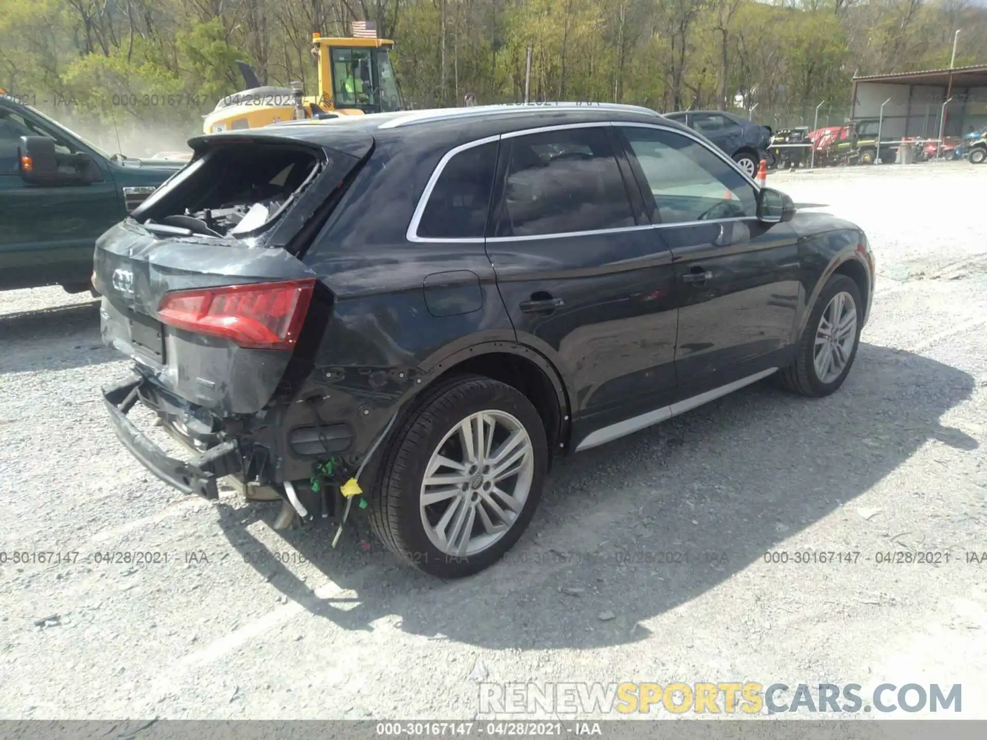 4 Фотография поврежденного автомобиля WA1BNAFY2L2037308 AUDI Q5 2020