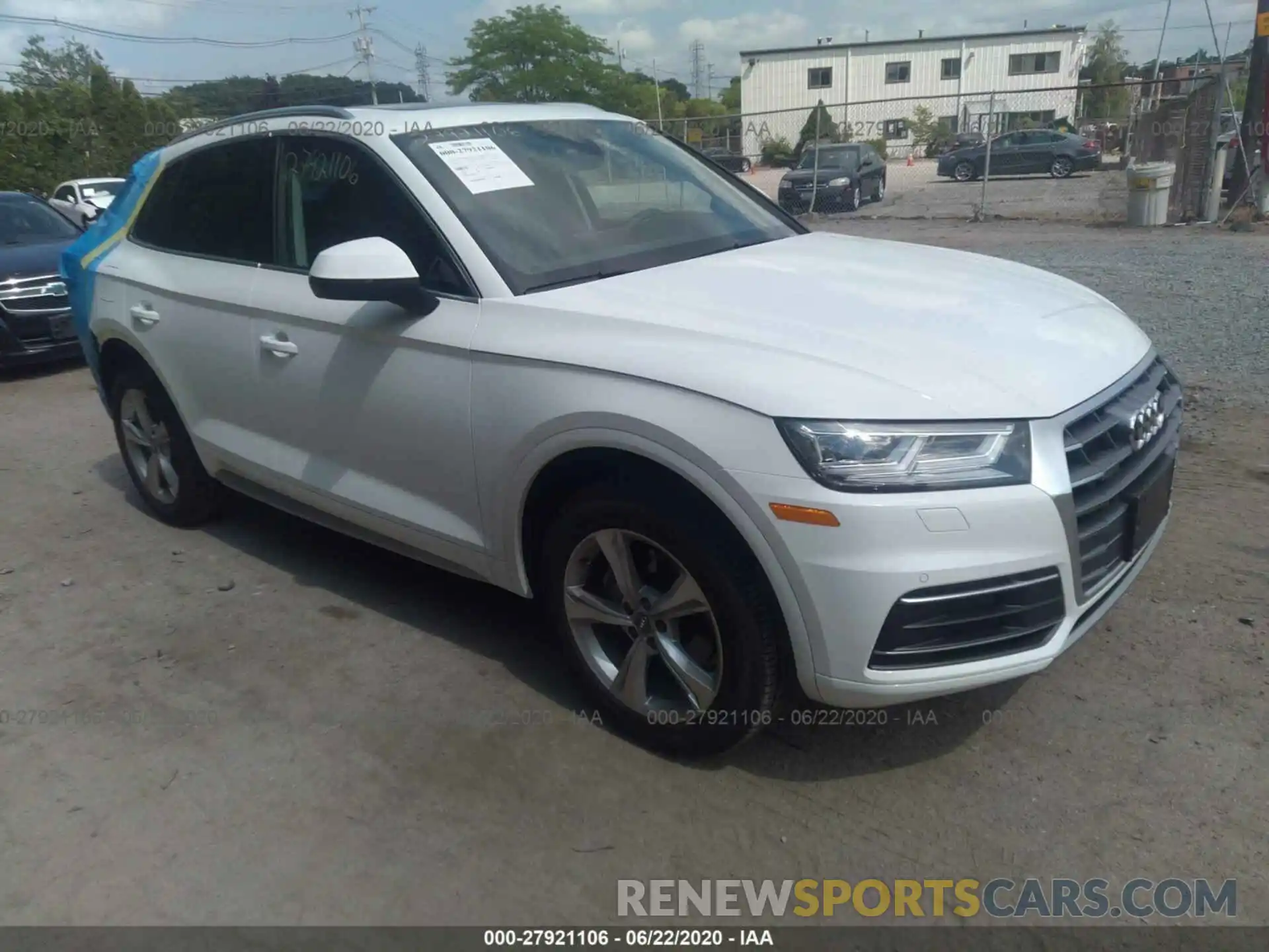 1 Photograph of a damaged car WA1BNAFY2L2058238 AUDI Q5 2020