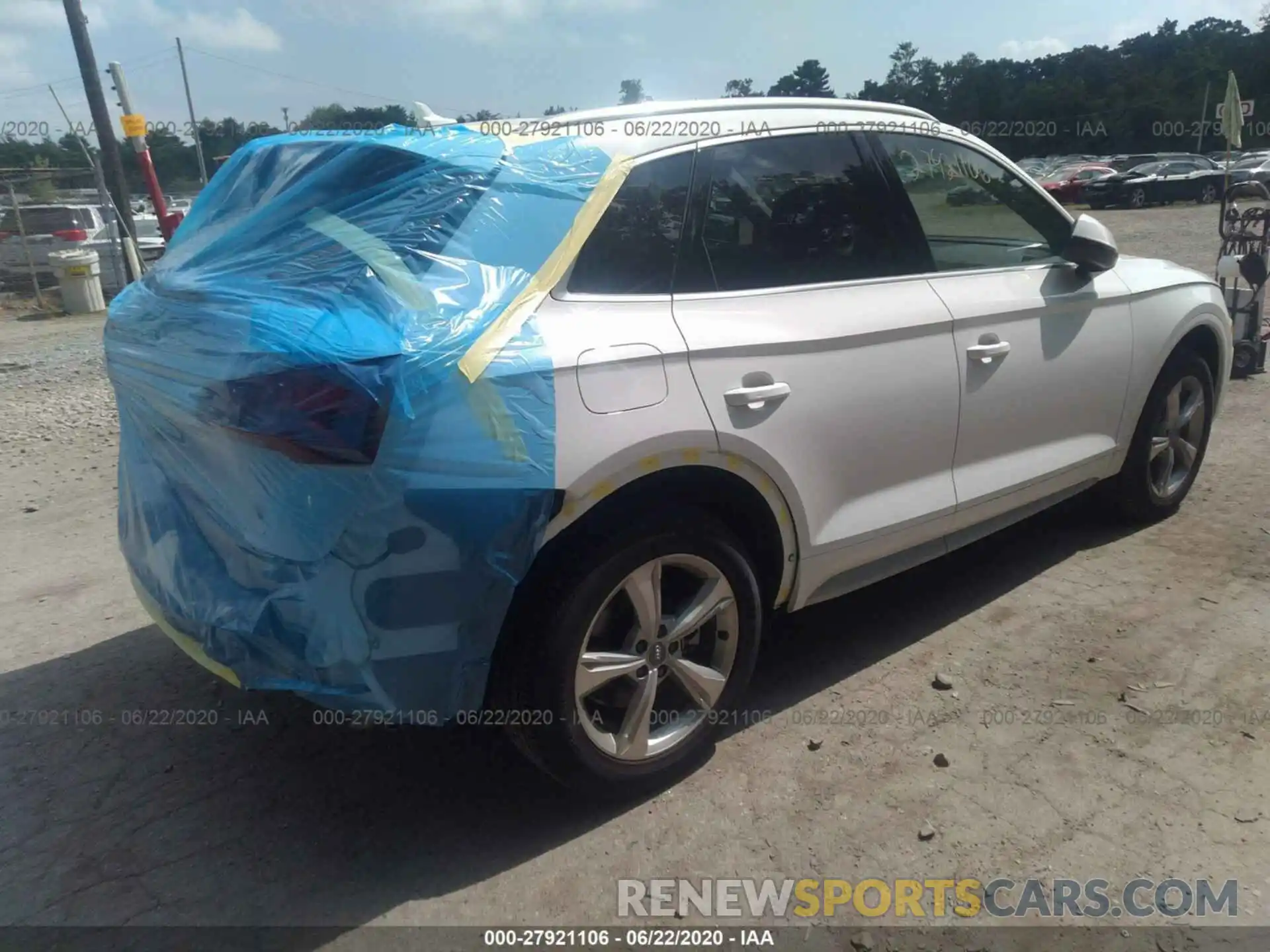 4 Фотография поврежденного автомобиля WA1BNAFY2L2058238 AUDI Q5 2020