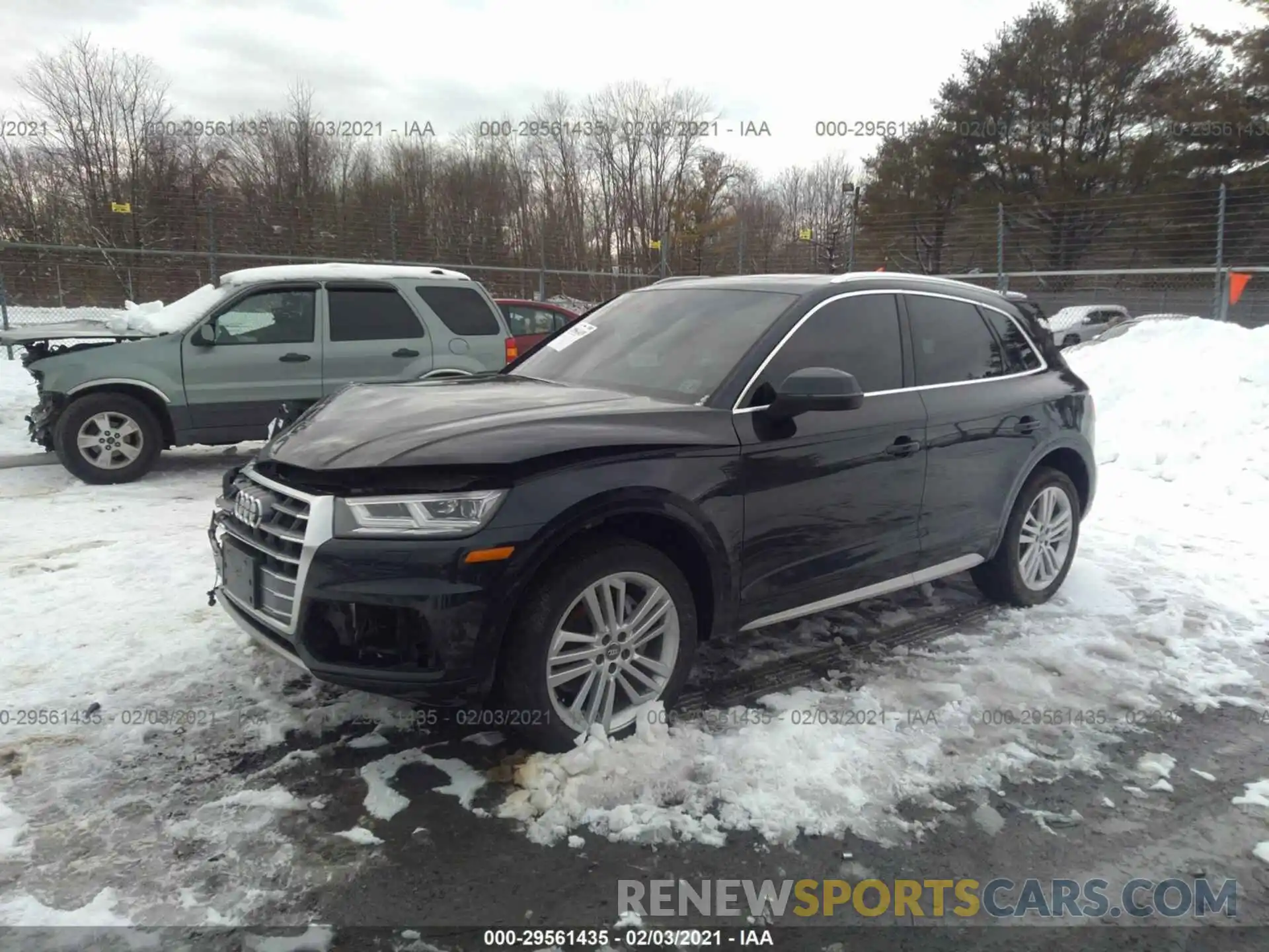 2 Photograph of a damaged car WA1BNAFY2L2062063 AUDI Q5 2020