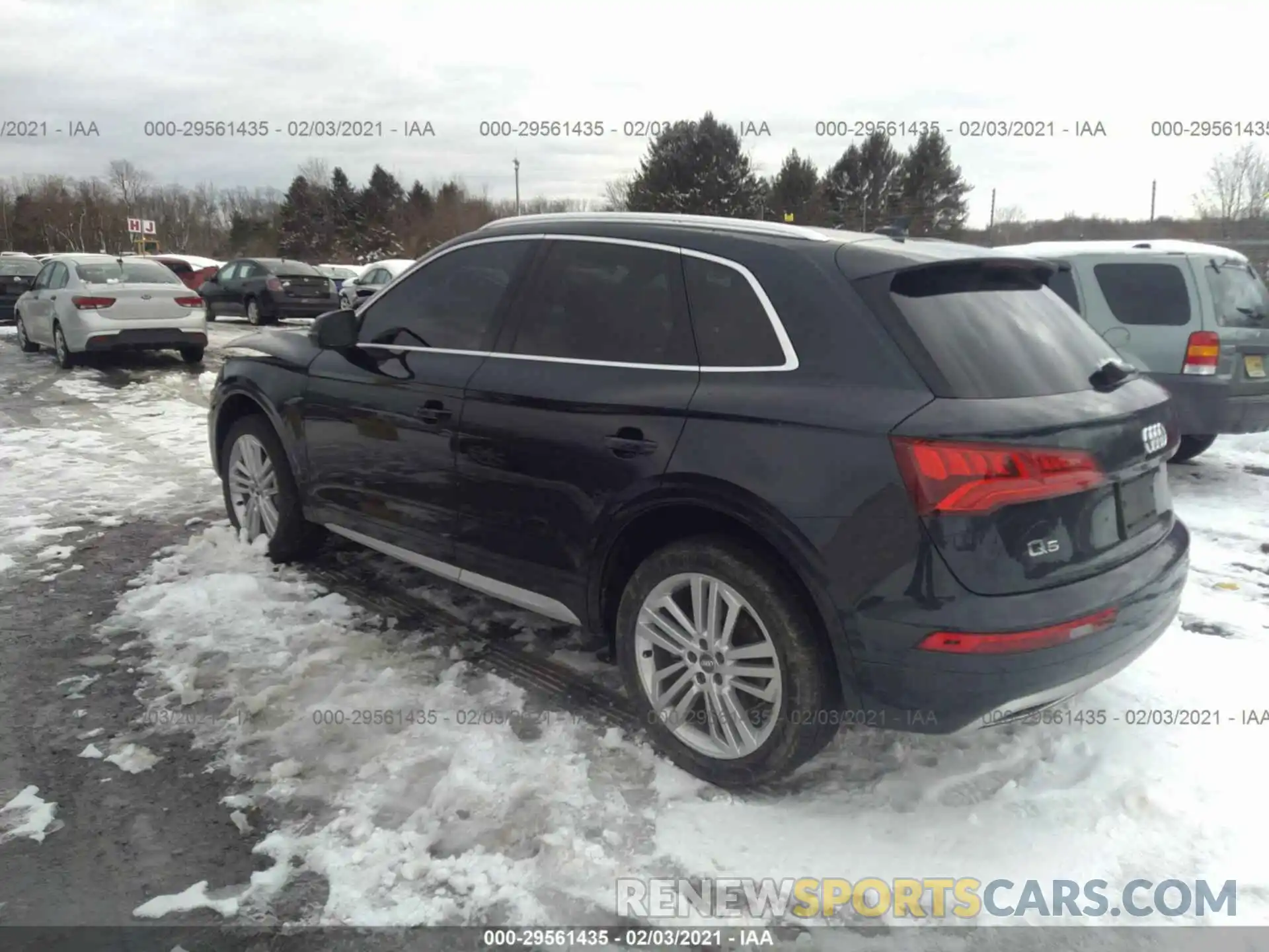 3 Фотография поврежденного автомобиля WA1BNAFY2L2062063 AUDI Q5 2020