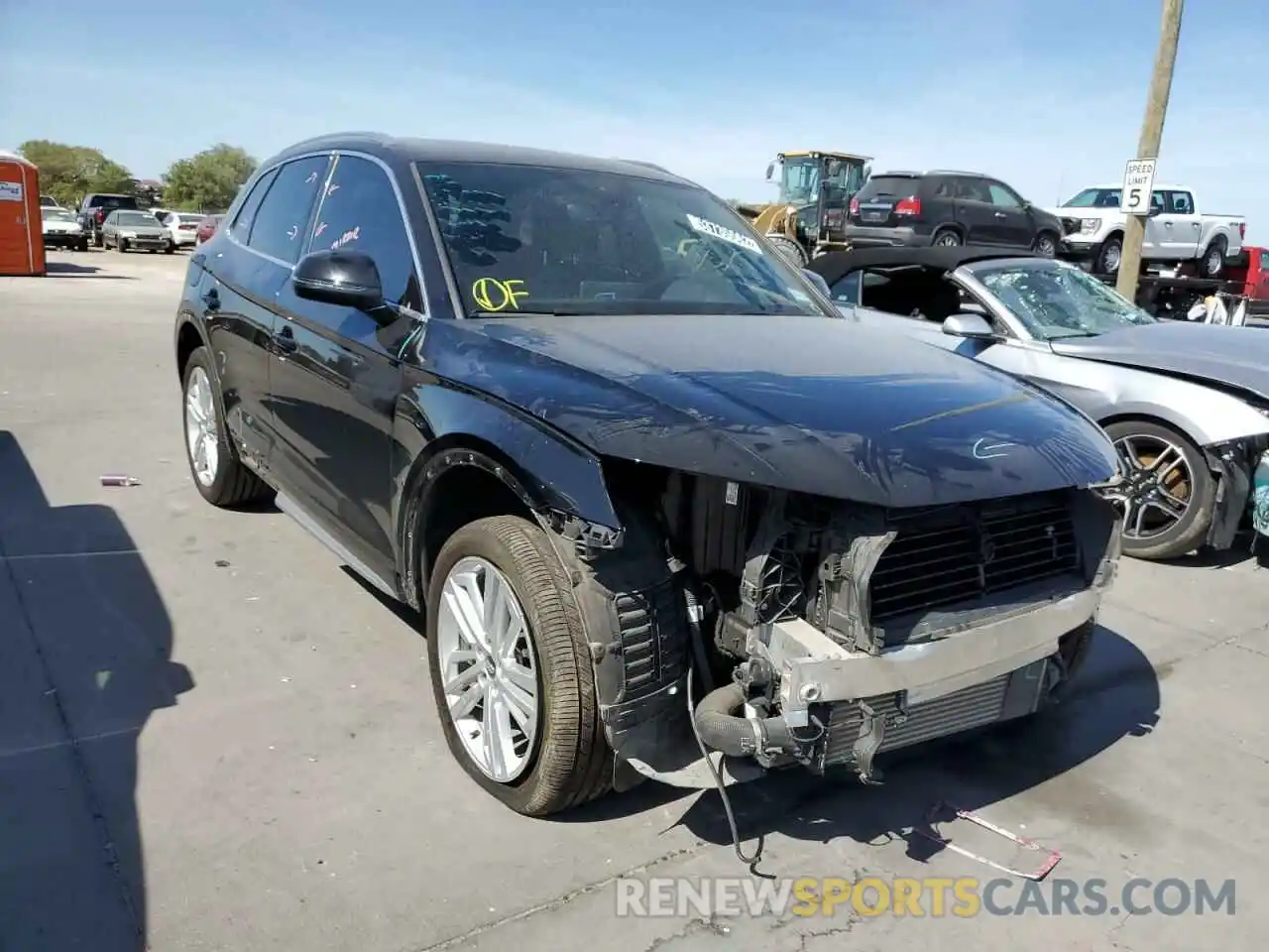 1 Фотография поврежденного автомобиля WA1BNAFY2L2065240 AUDI Q5 2020