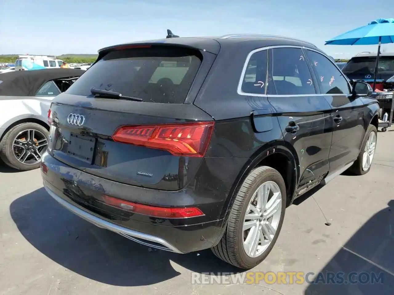 4 Фотография поврежденного автомобиля WA1BNAFY2L2065240 AUDI Q5 2020