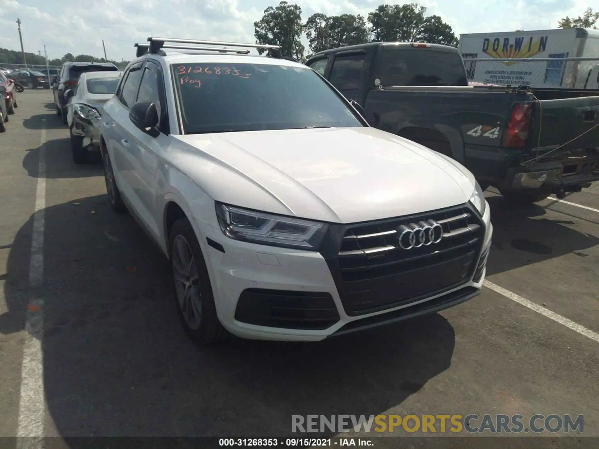 1 Фотография поврежденного автомобиля WA1BNAFY2L2068302 AUDI Q5 2020