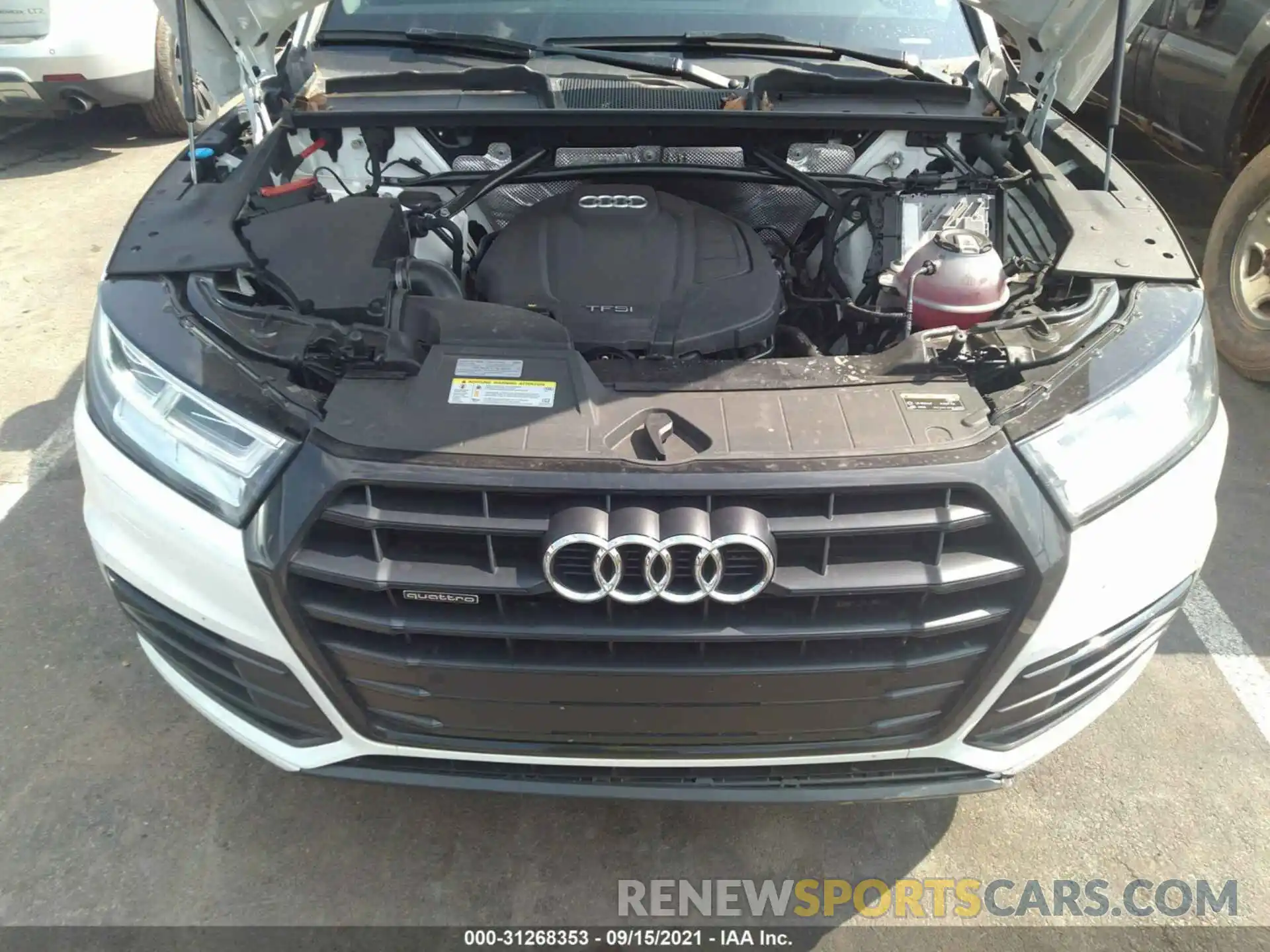 10 Фотография поврежденного автомобиля WA1BNAFY2L2068302 AUDI Q5 2020