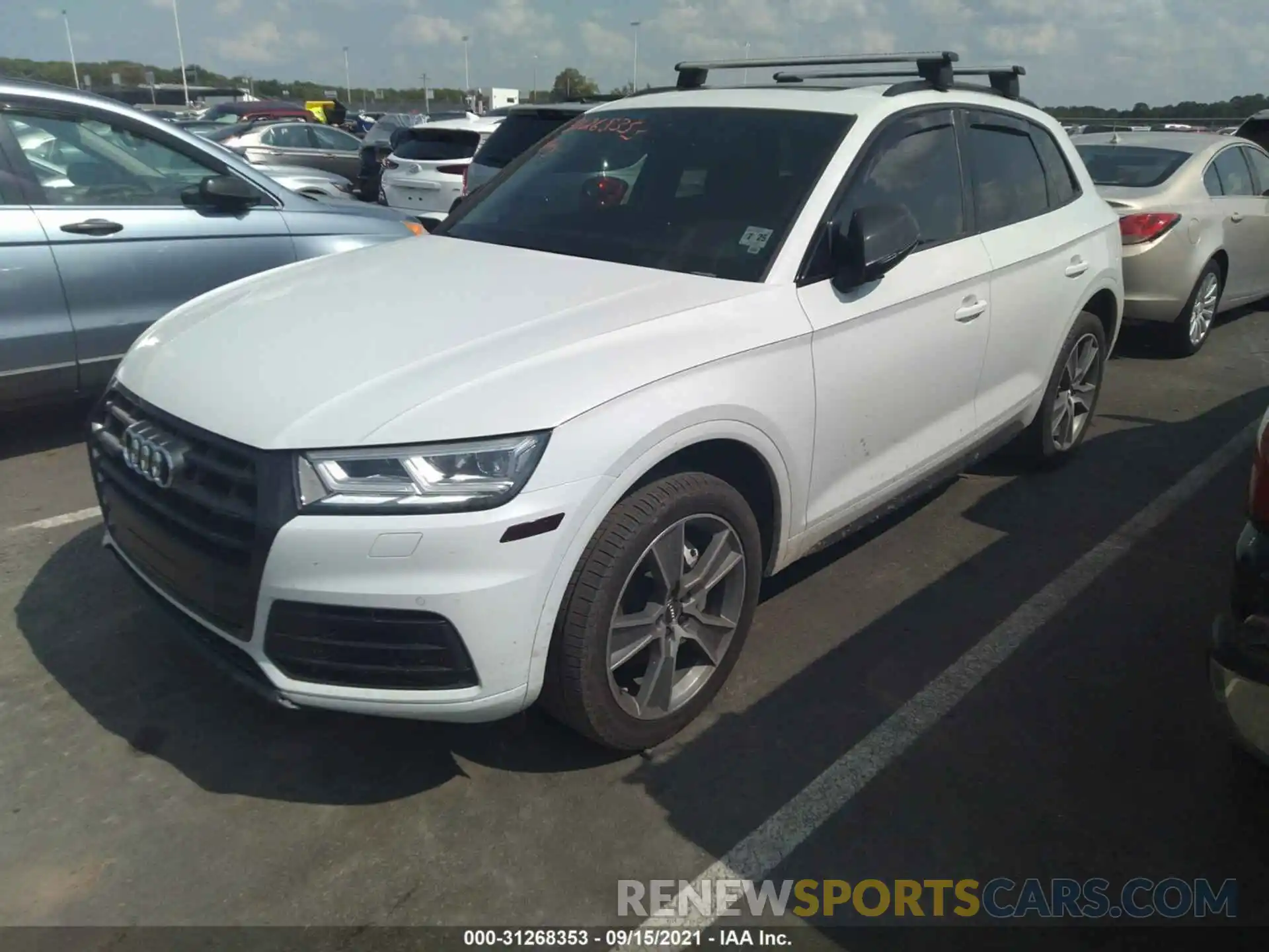 2 Фотография поврежденного автомобиля WA1BNAFY2L2068302 AUDI Q5 2020