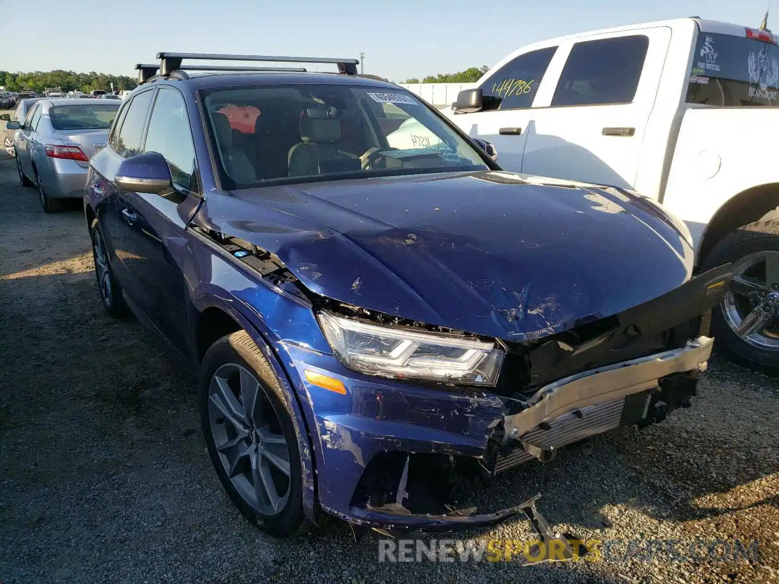 1 Photograph of a damaged car WA1BNAFY3L2002521 AUDI Q5 2020