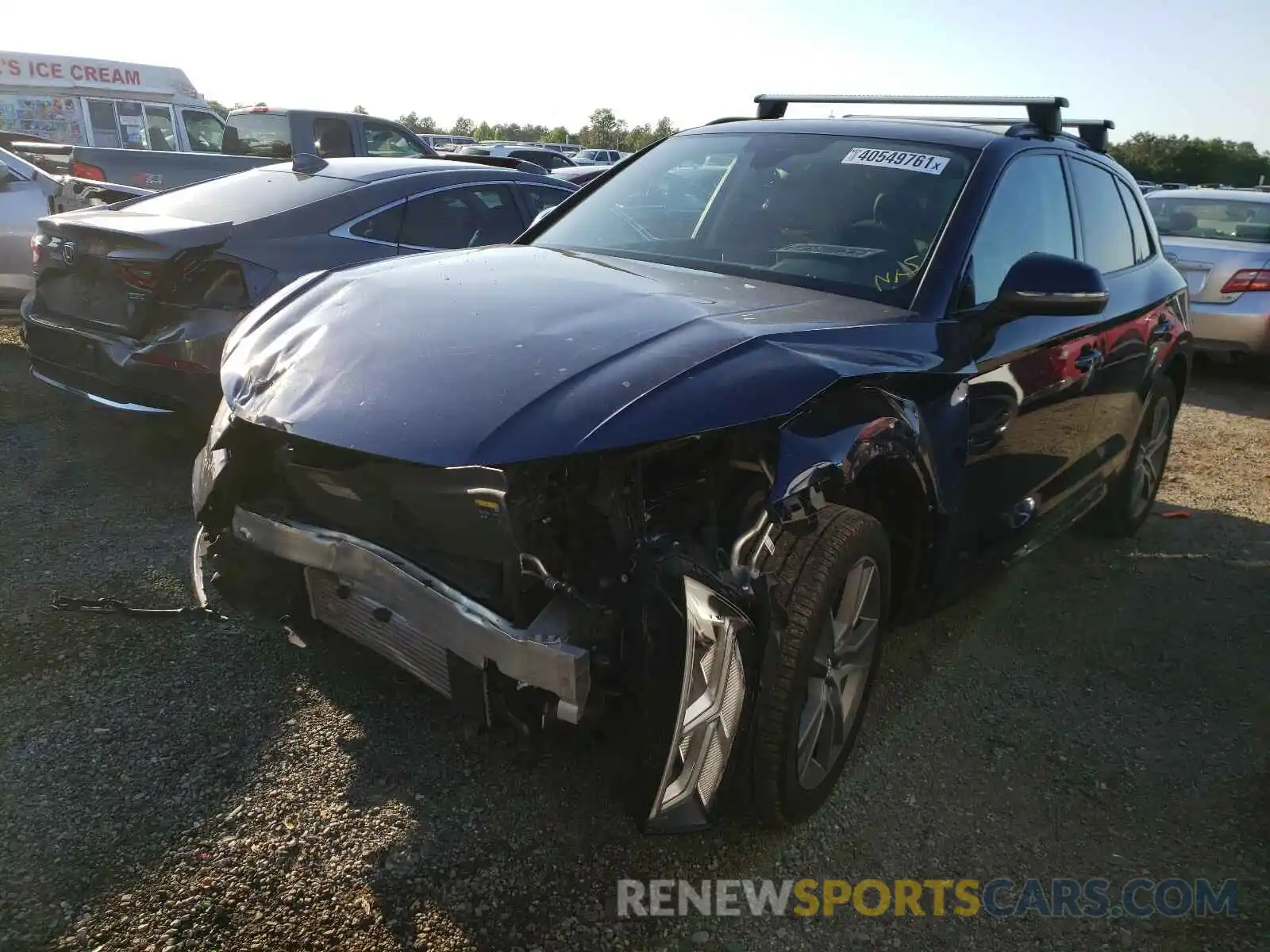 2 Photograph of a damaged car WA1BNAFY3L2002521 AUDI Q5 2020