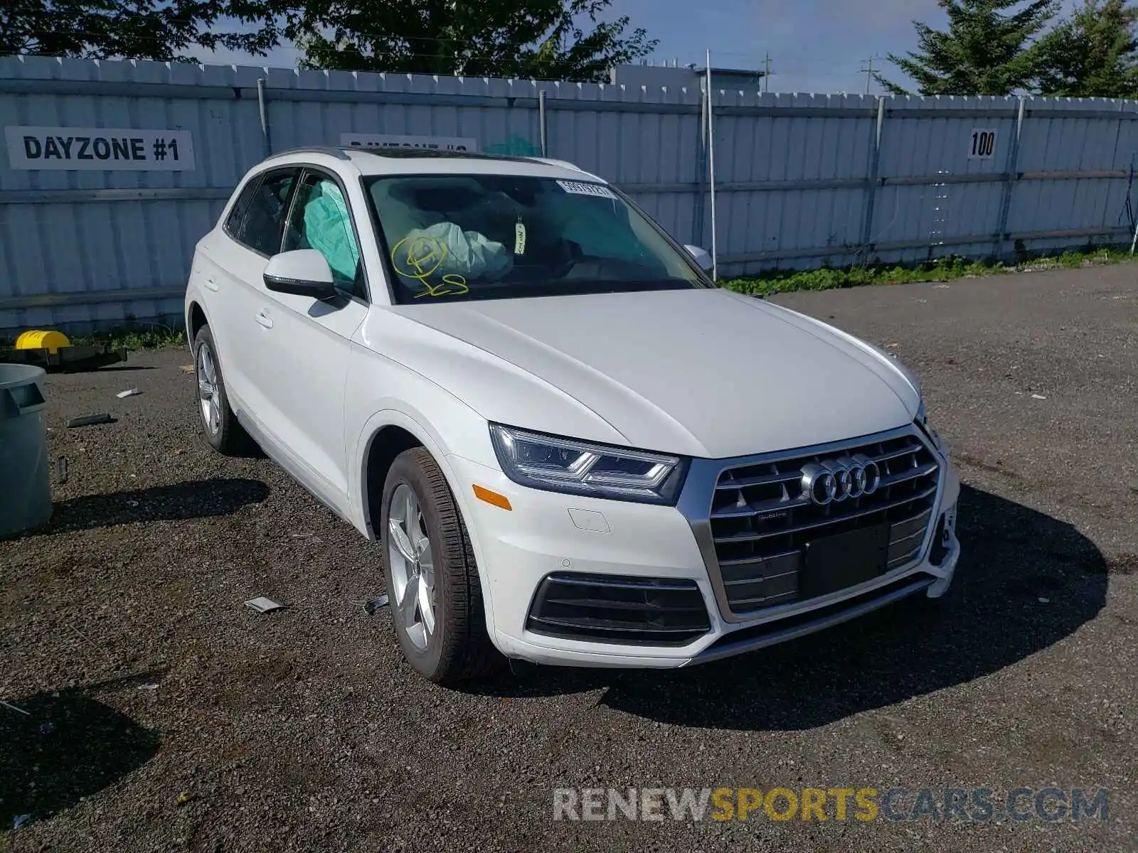 1 Фотография поврежденного автомобиля WA1BNAFY3L2005466 AUDI Q5 2020