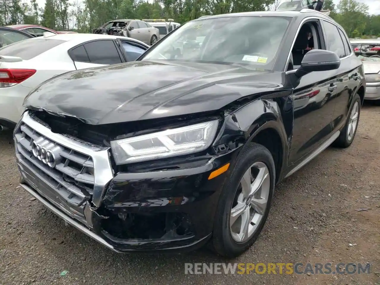 2 Photograph of a damaged car WA1BNAFY3L2017908 AUDI Q5 2020